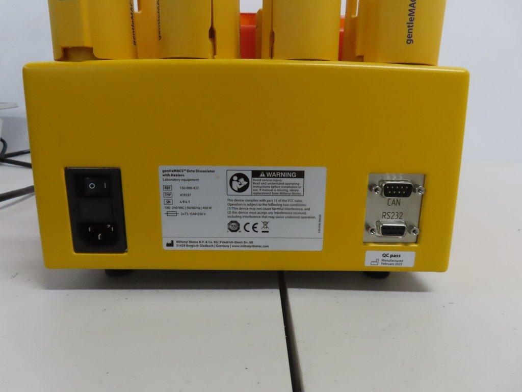 Macs Miltenyi Biotec Octo Dissociator with Heaters for Cell Dissociation