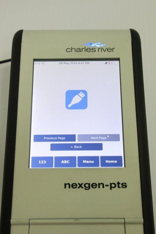 Charles River Endosafe PTS 150 Portable Test System, Powers On, 120V