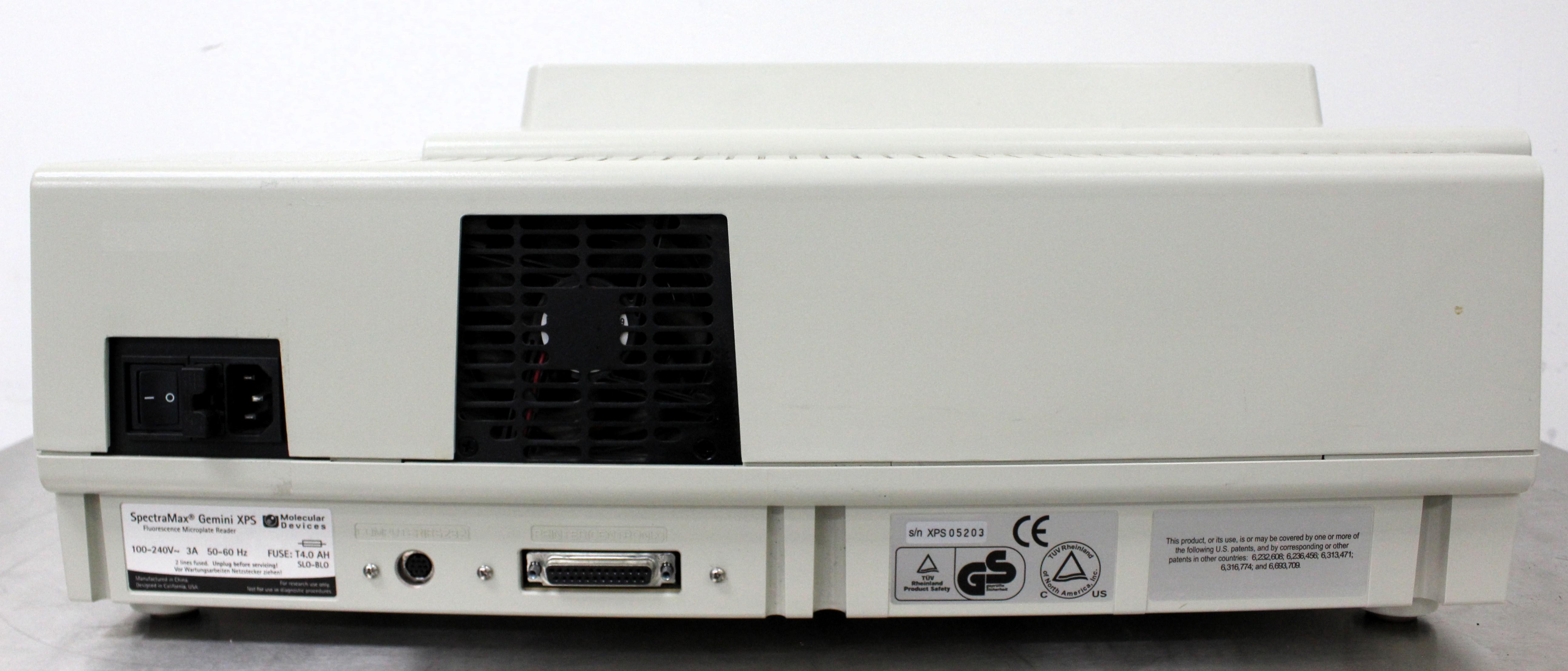 Molecular Devices Spectramax Gemini Fluorescence Reader 6-384 Well 45C Incubator