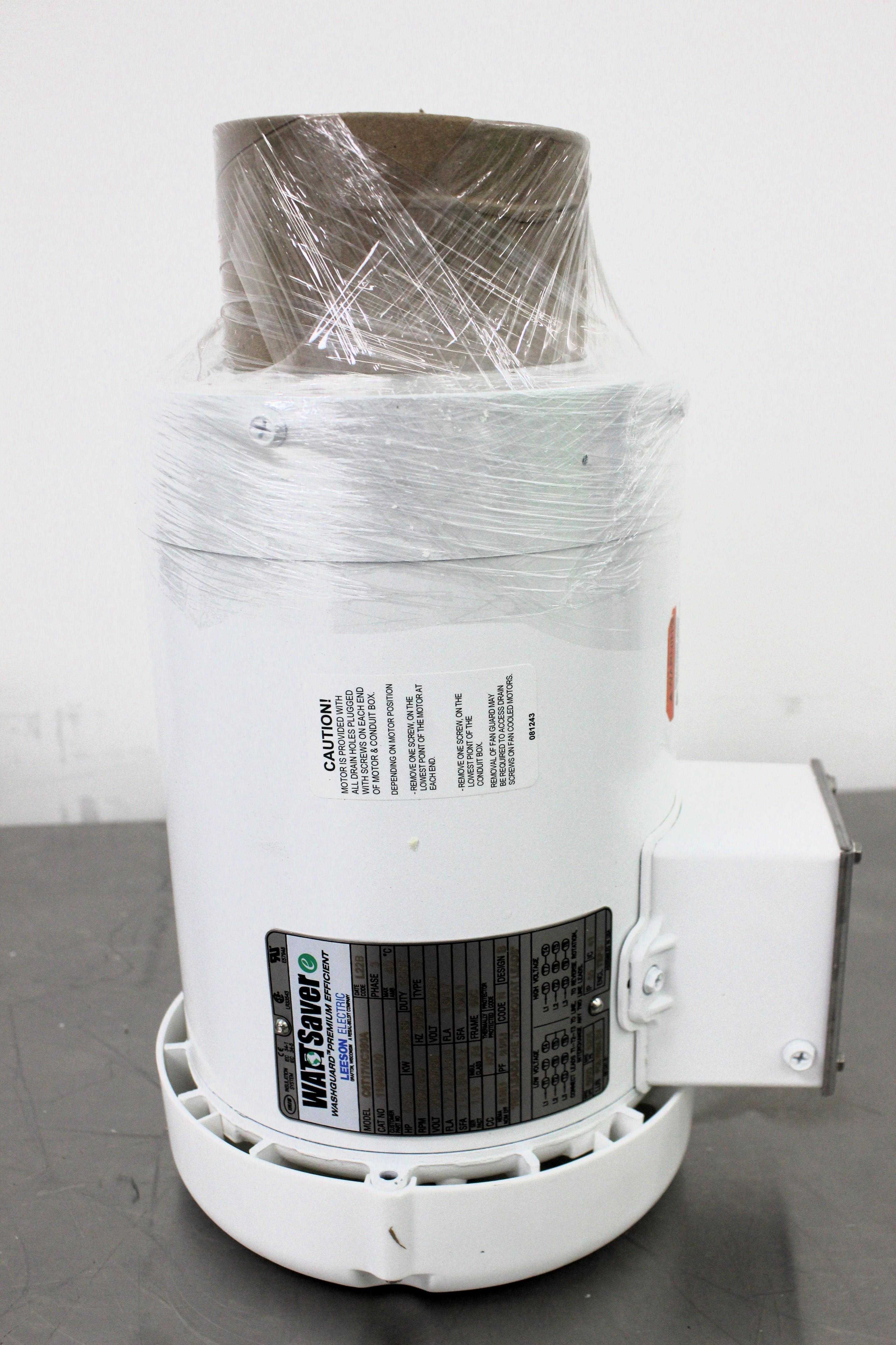 WATTSaver C6T17WC380A Washdown Motor 208-230V 50/60Hz Industrial Use