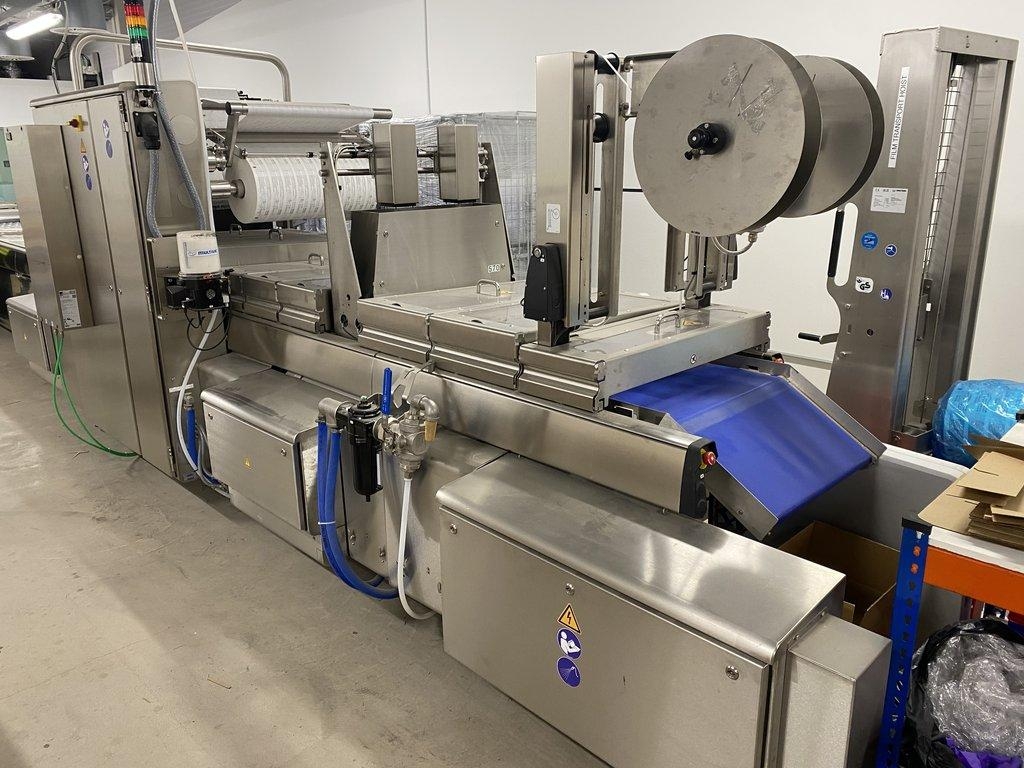Multivac R535 Automated Thermoforming Packaging System with Computer