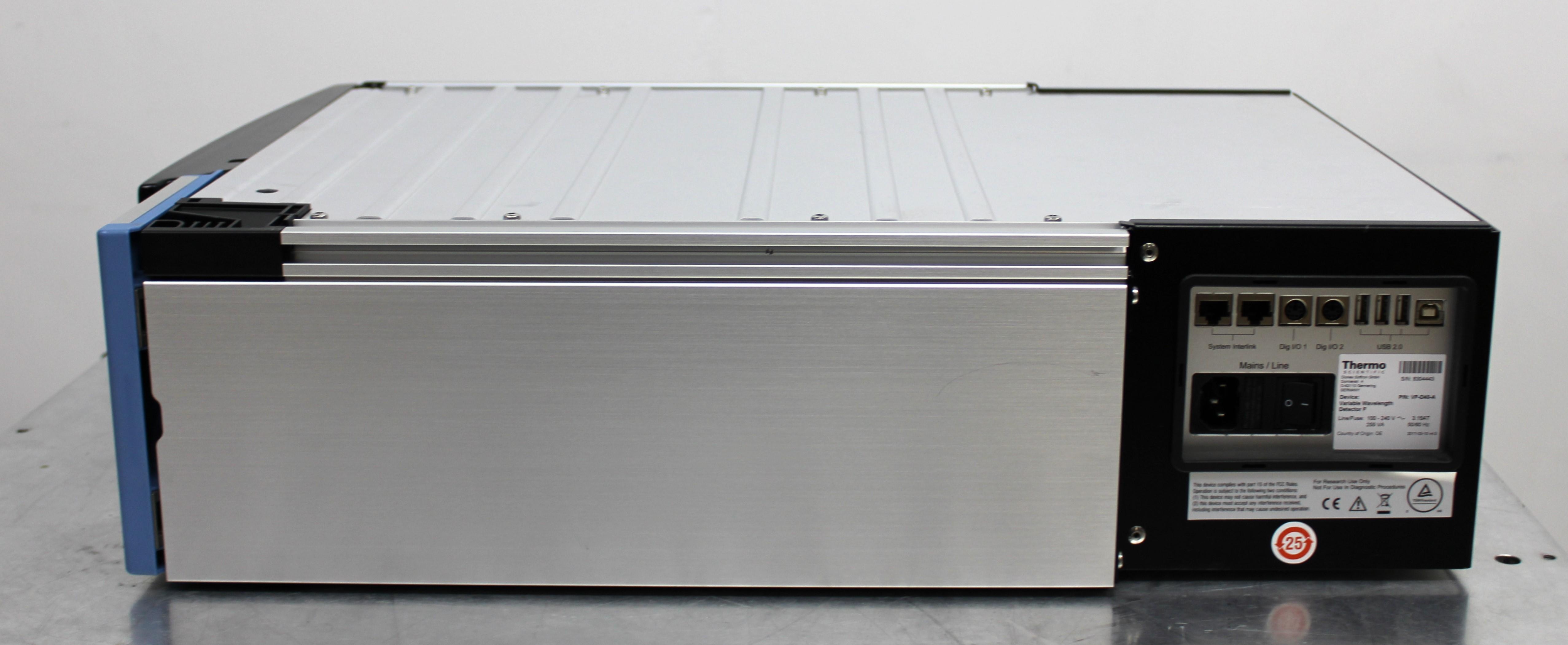 Thermo Vanquish VWD-F Detector VF-D40-A Trace Detection 250Hz - Good