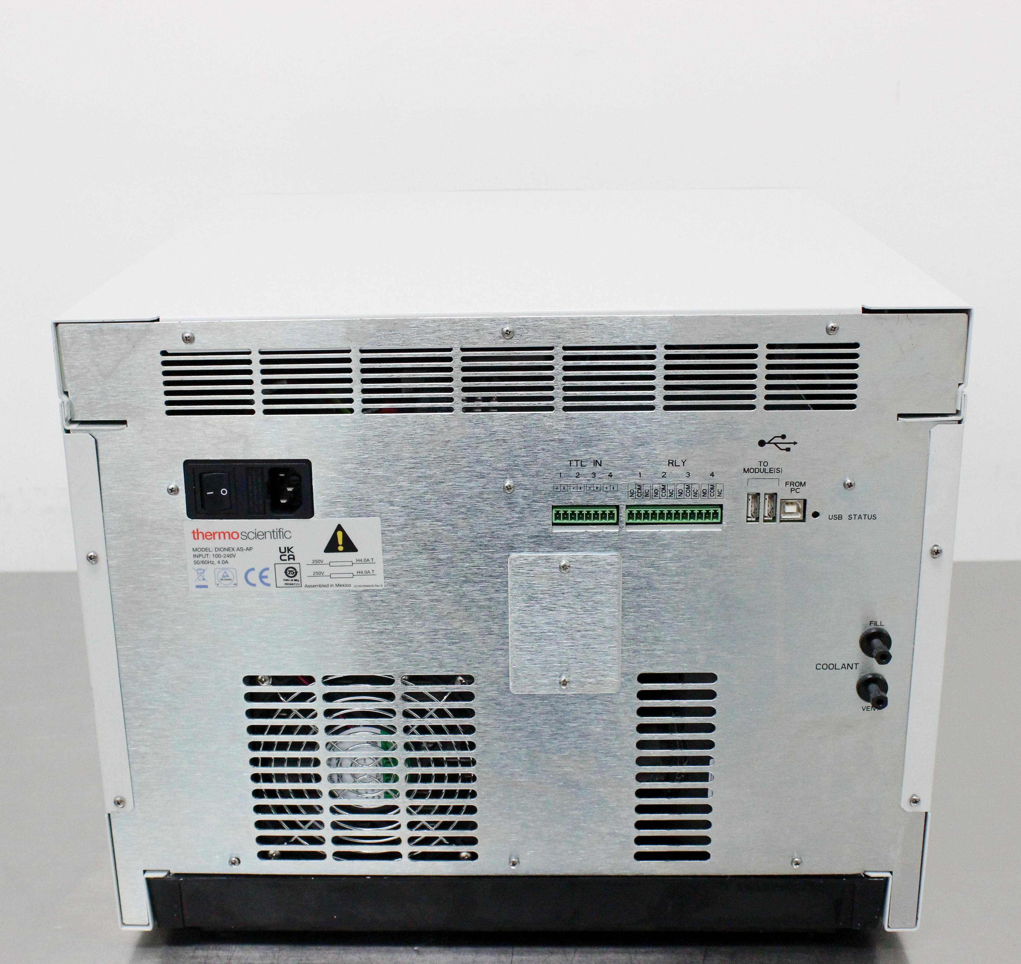 Thermo Scientific Dionex AS-AP 074925 Autosampler Ion Chromatography High Capacity