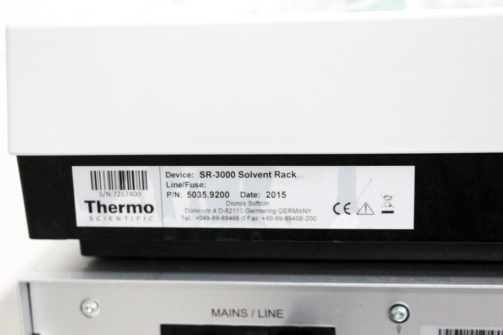 Thermo HPG-3400RS Dionex Ultimate Pump Solvent Rack Lab Use