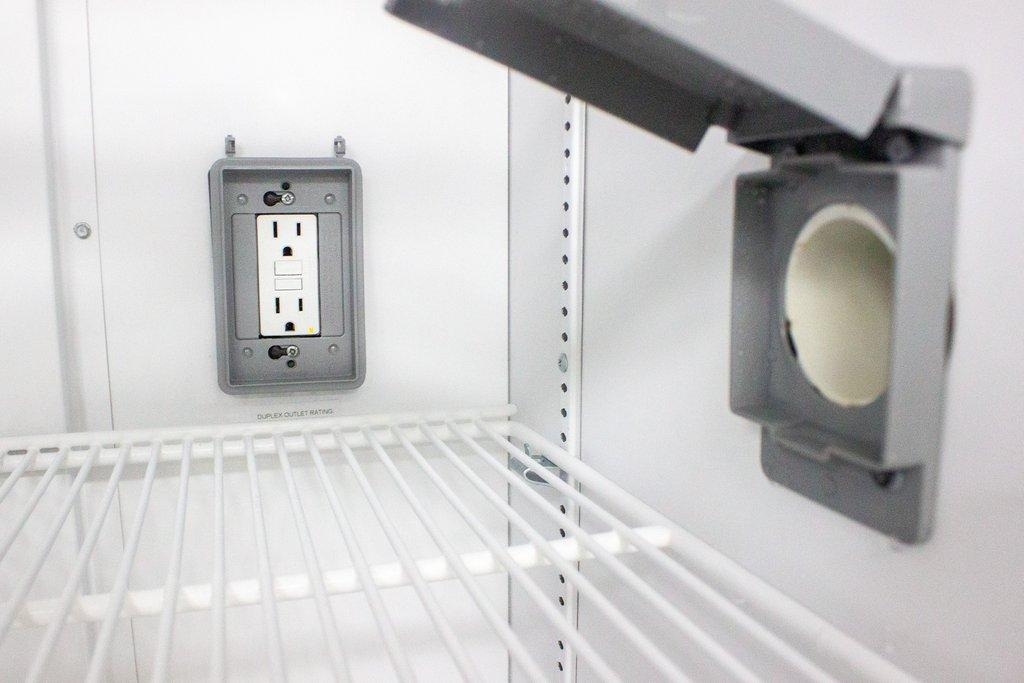 VWR GDM-23-HC-LD Chromatography Refrigerator 33.6" Glass Door 120V 60Hz