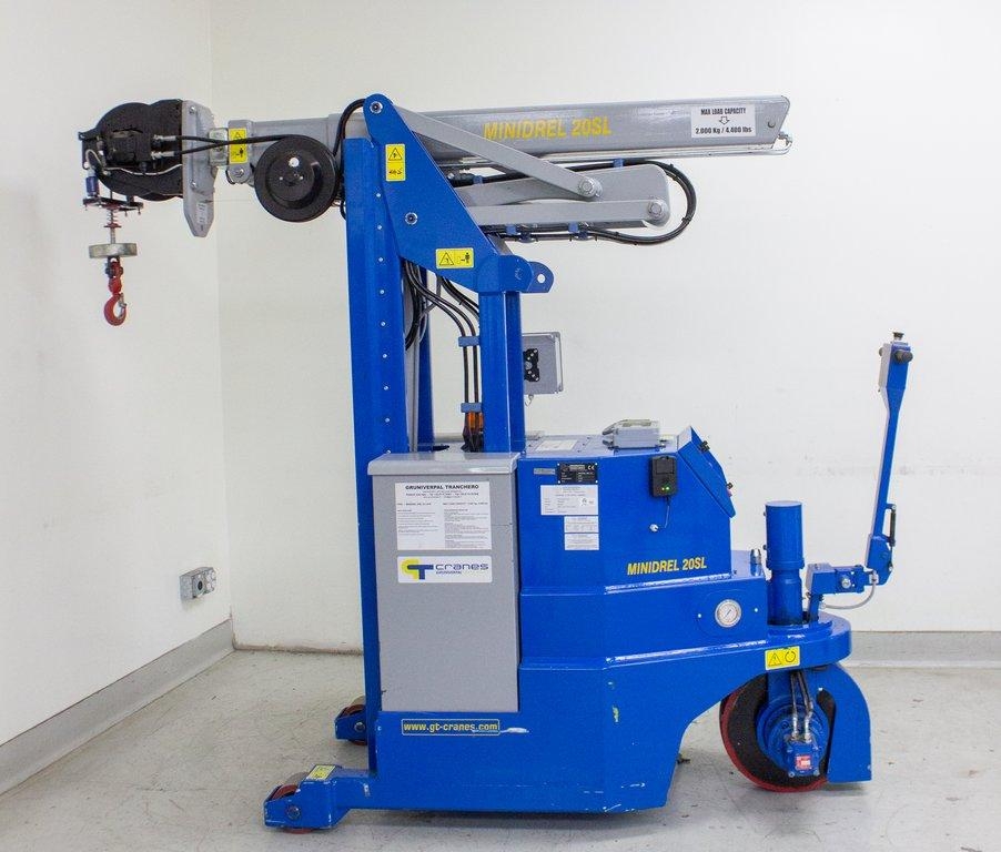 GT Cranes Minidrel 20SL Crane Lift 2000kg Mobile Articulated Precision