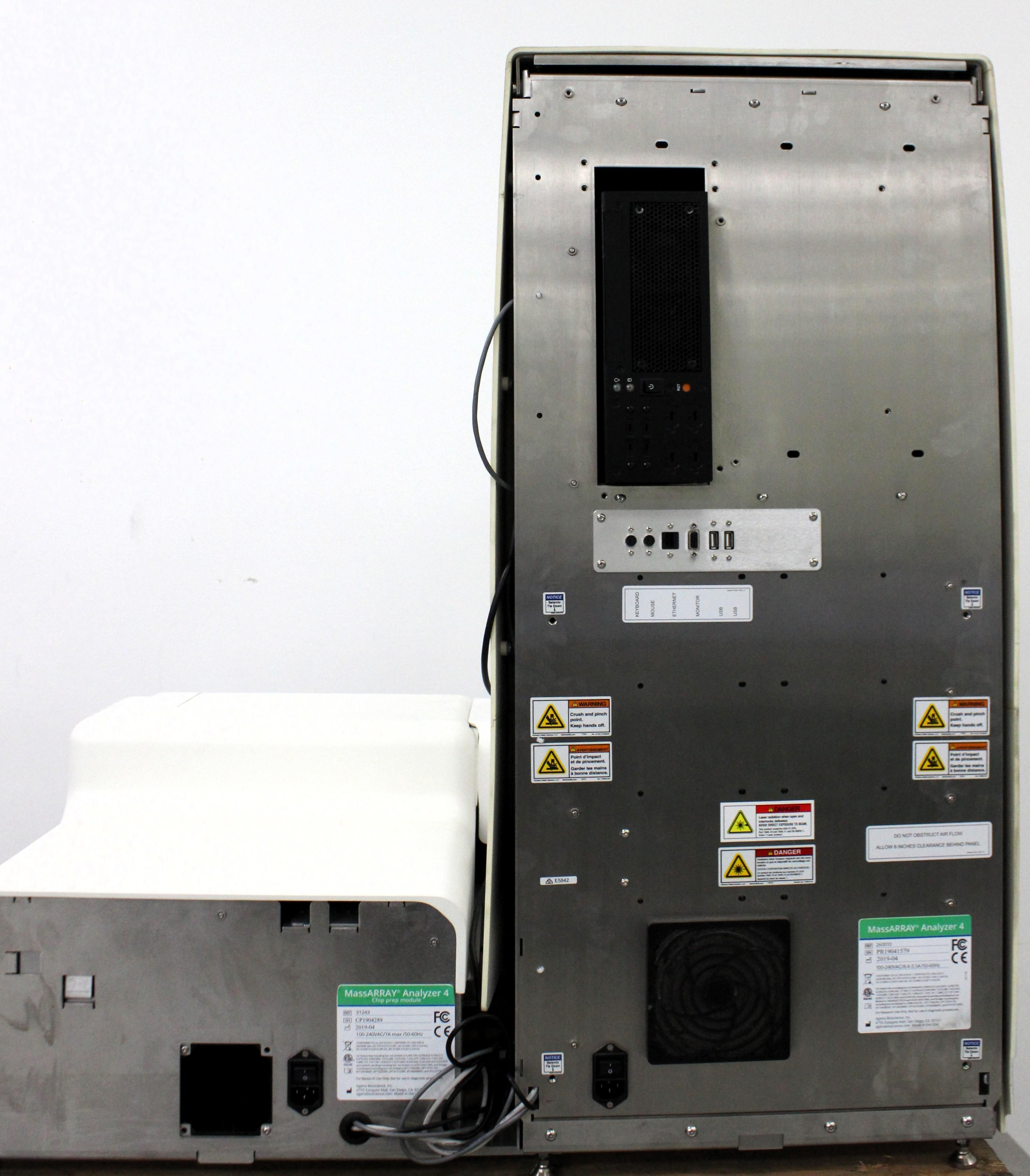 Agena MassARRAY Analyzer 4 Automated DNA Analysis 960 Samples Low Error Risk