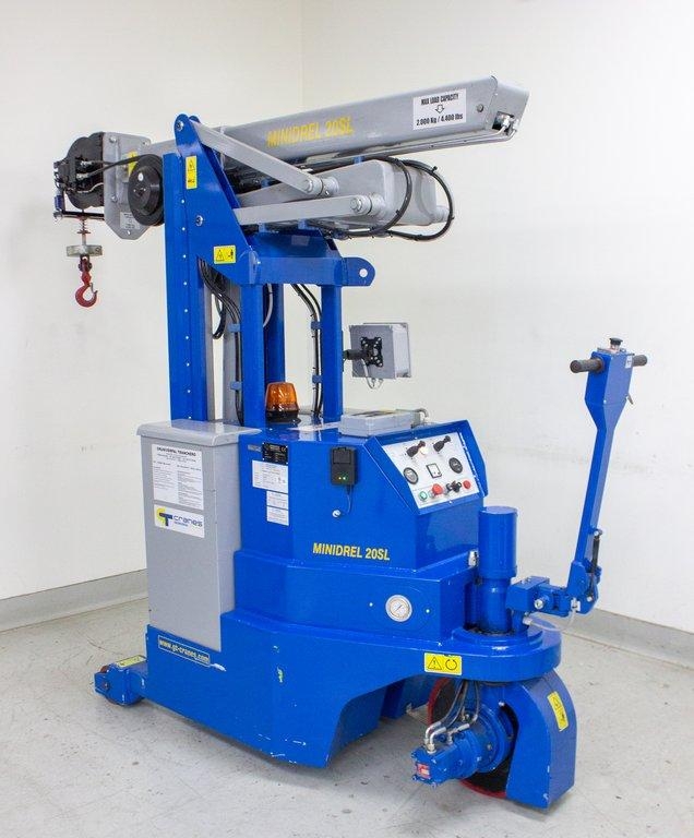 GT Cranes Minidrel 20SL Crane Lift 2000kg Mobile Articulated Precision