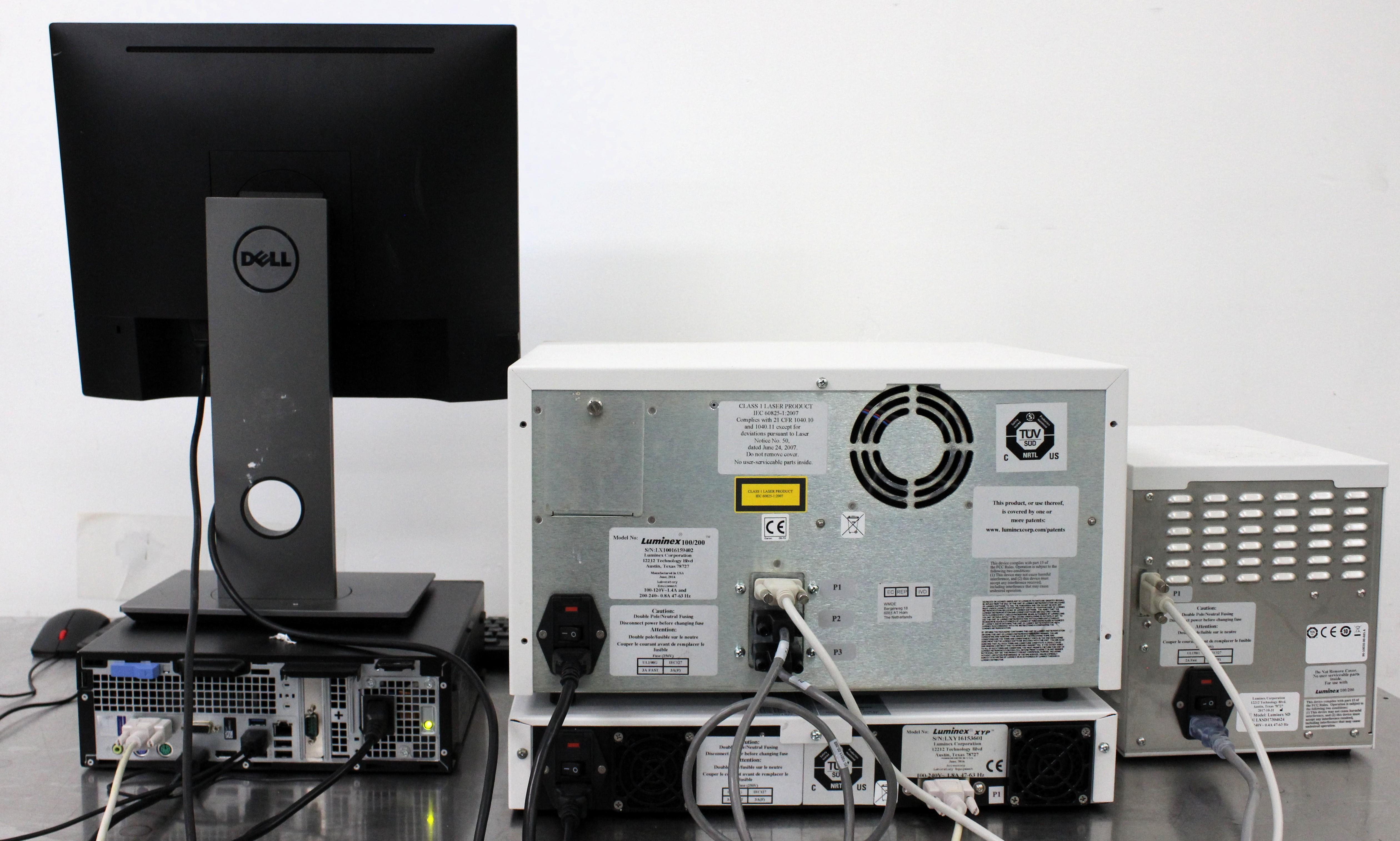 Luminex 100/200 xMAP Immunoassay Analyzer with Computer & Software Installed