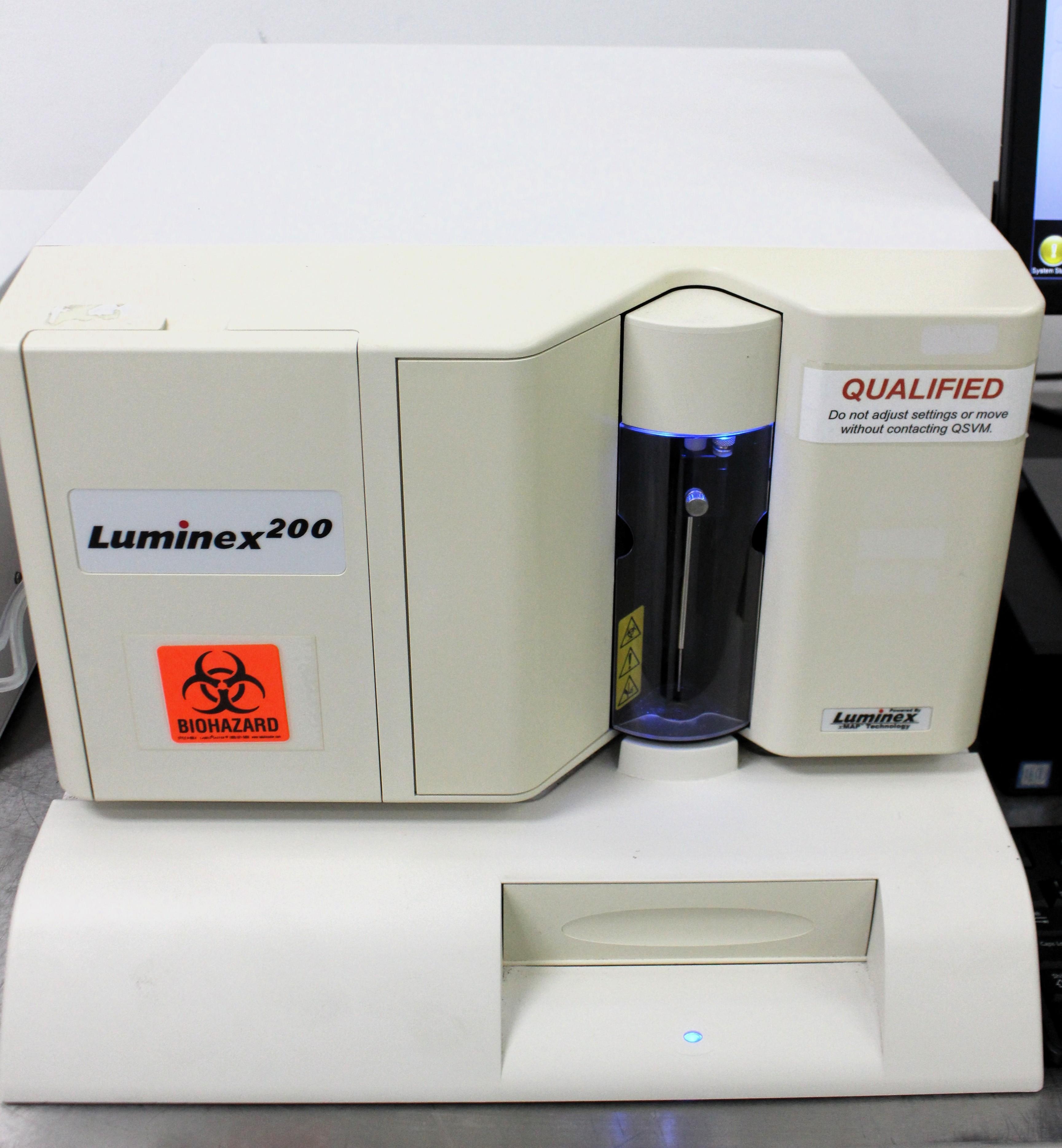 Luminex 100/200 xMAP Immunoassay Analyzer with Computer & Software Installed