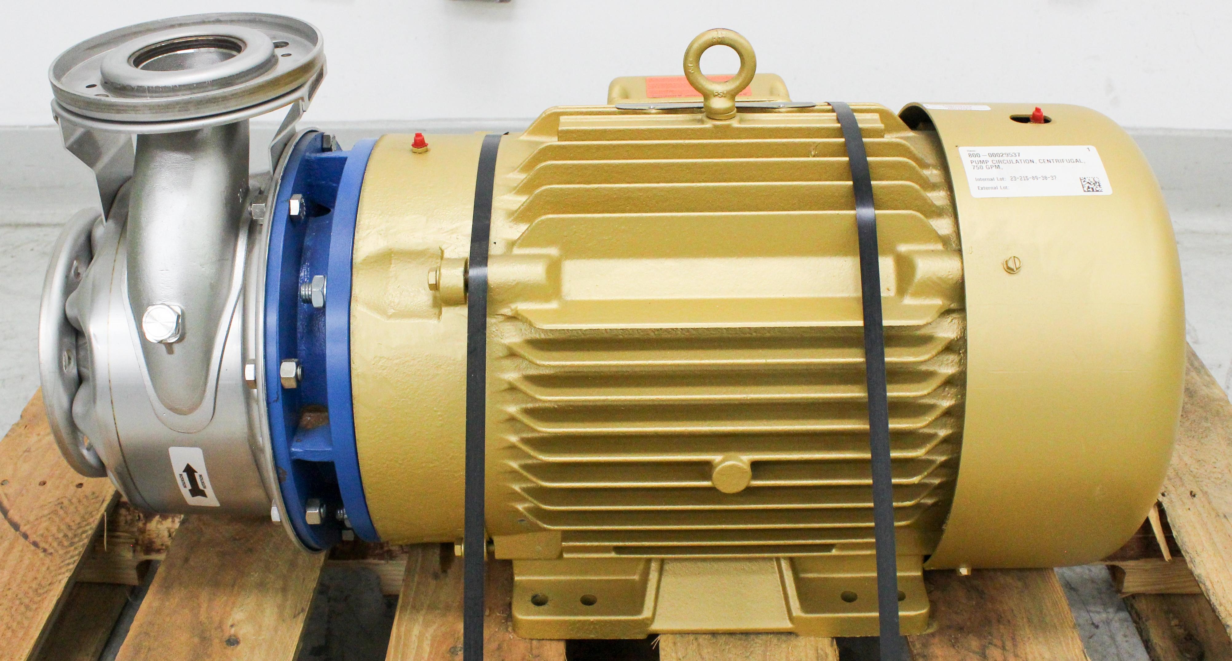 Baldor Super-E EJMM4108T Motor with Goulds e-SH Pump 30HP 3525RPM 230/460V