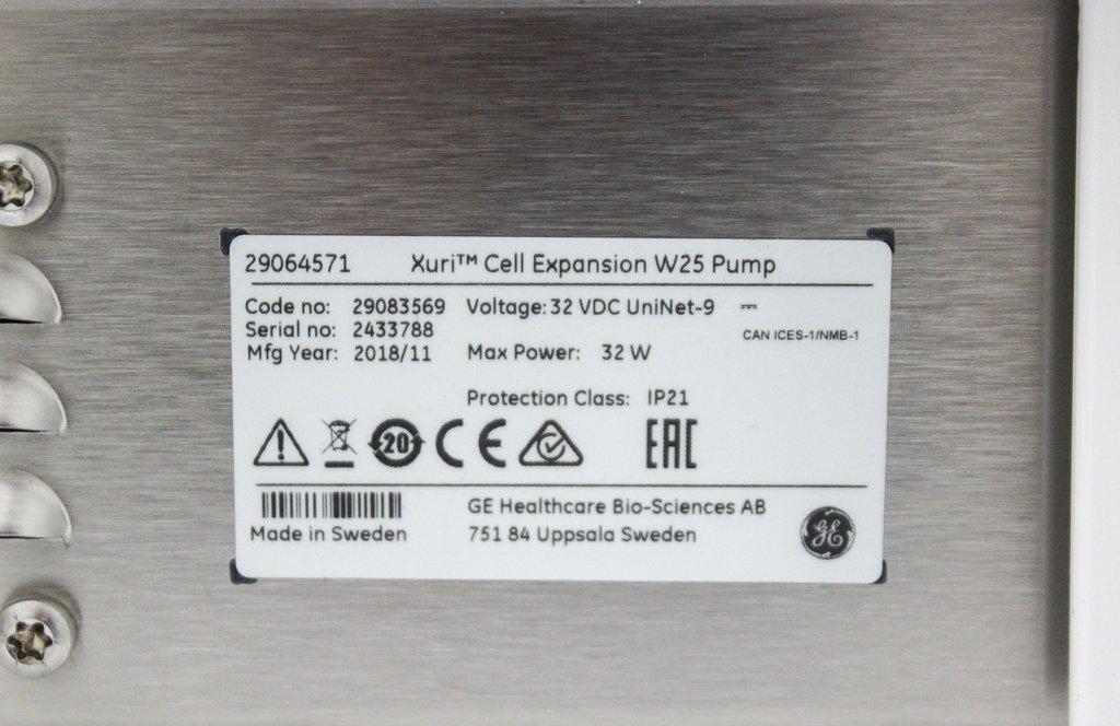GE Healthcare Xuri Cell Expansion System W25 Bioreactor for Cell Culture