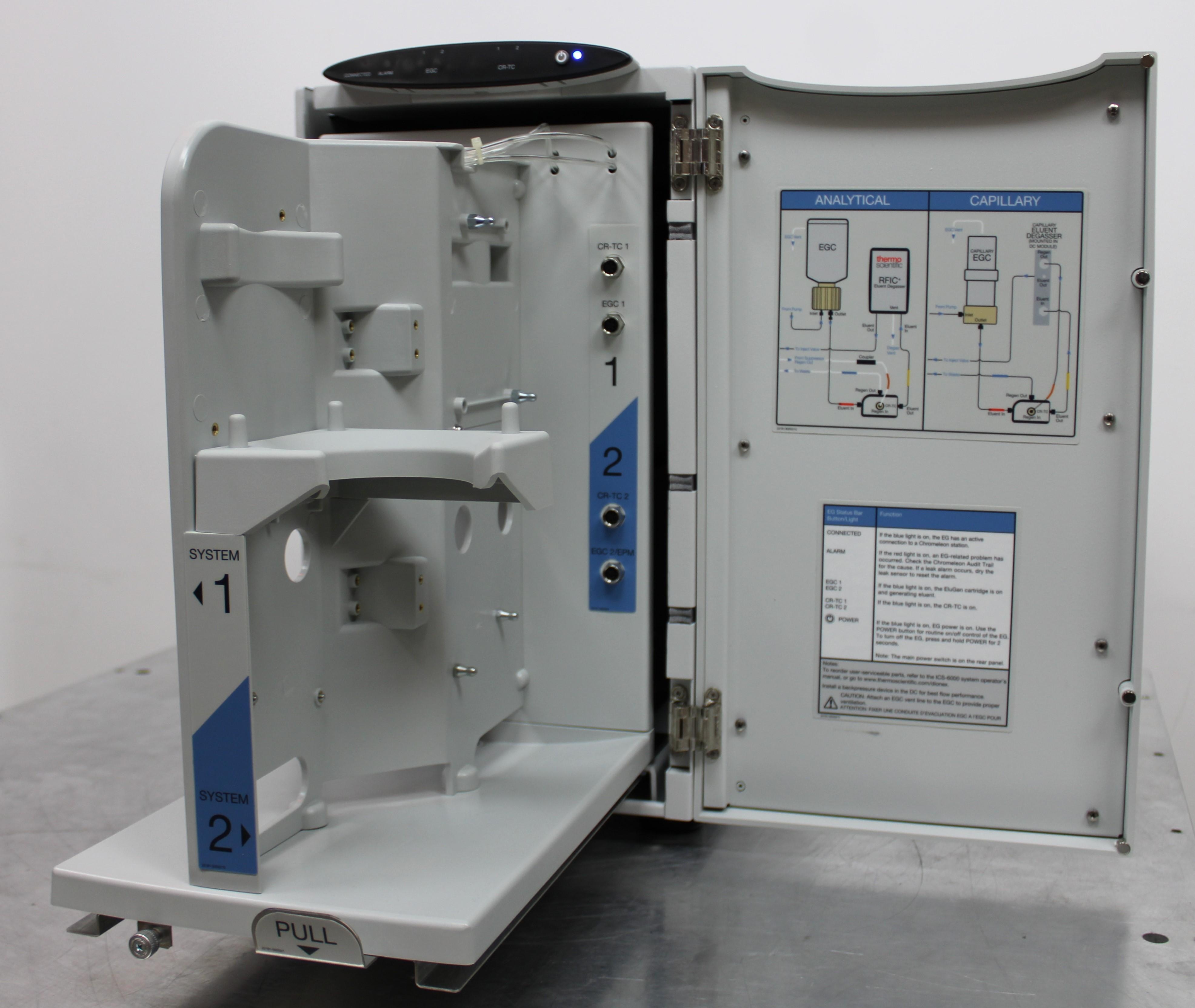 Thermo Dionex ICS-6000 EG-6 Ion Chromatography Eluent Generator System