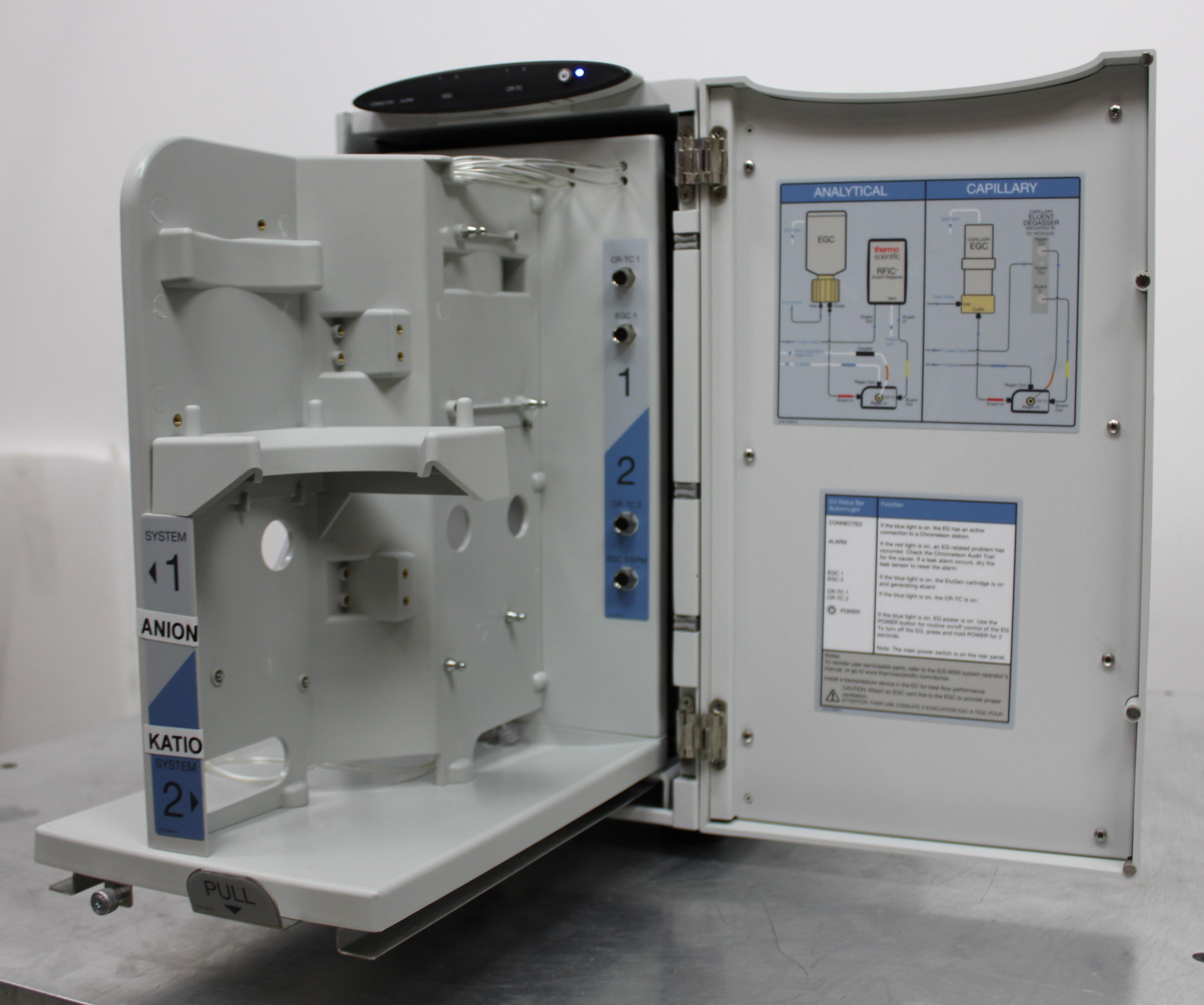 Thermo Dionex ICS-6000 EG-6 Eluent Generator Ion Chromatography Analytical Lab