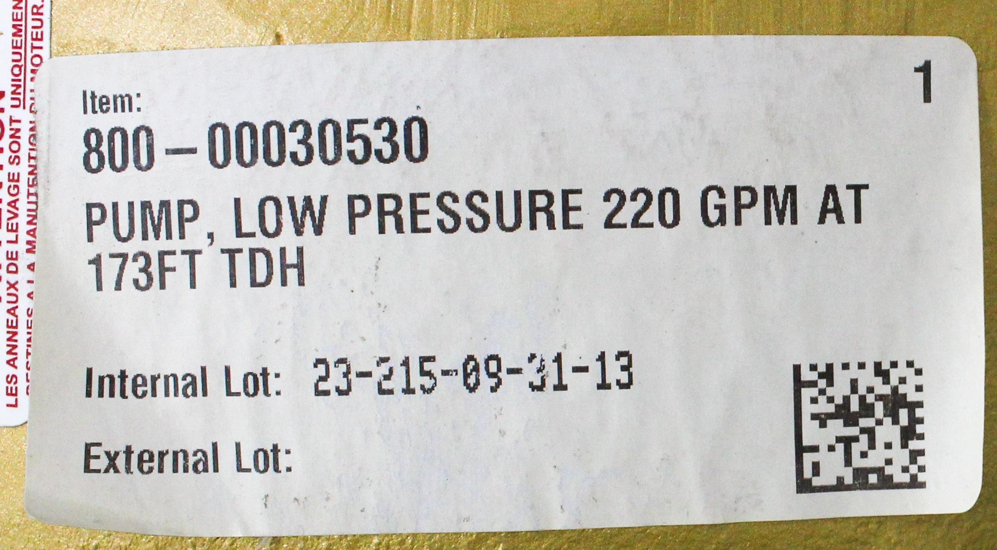 Goulds 46SV20ND30 Multistage Pump Electric Pump 240 GPM 3500 RPM Two Stage