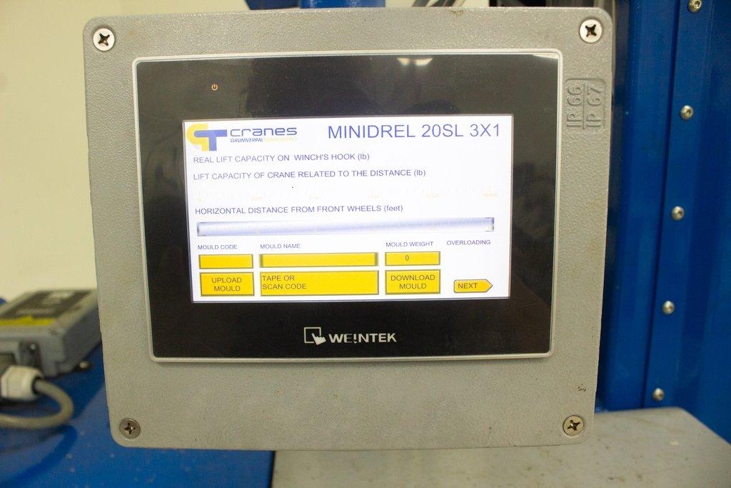 GT Cranes Minidrel 20SL Crane Lift 2000kg Mobile Articulated Precision