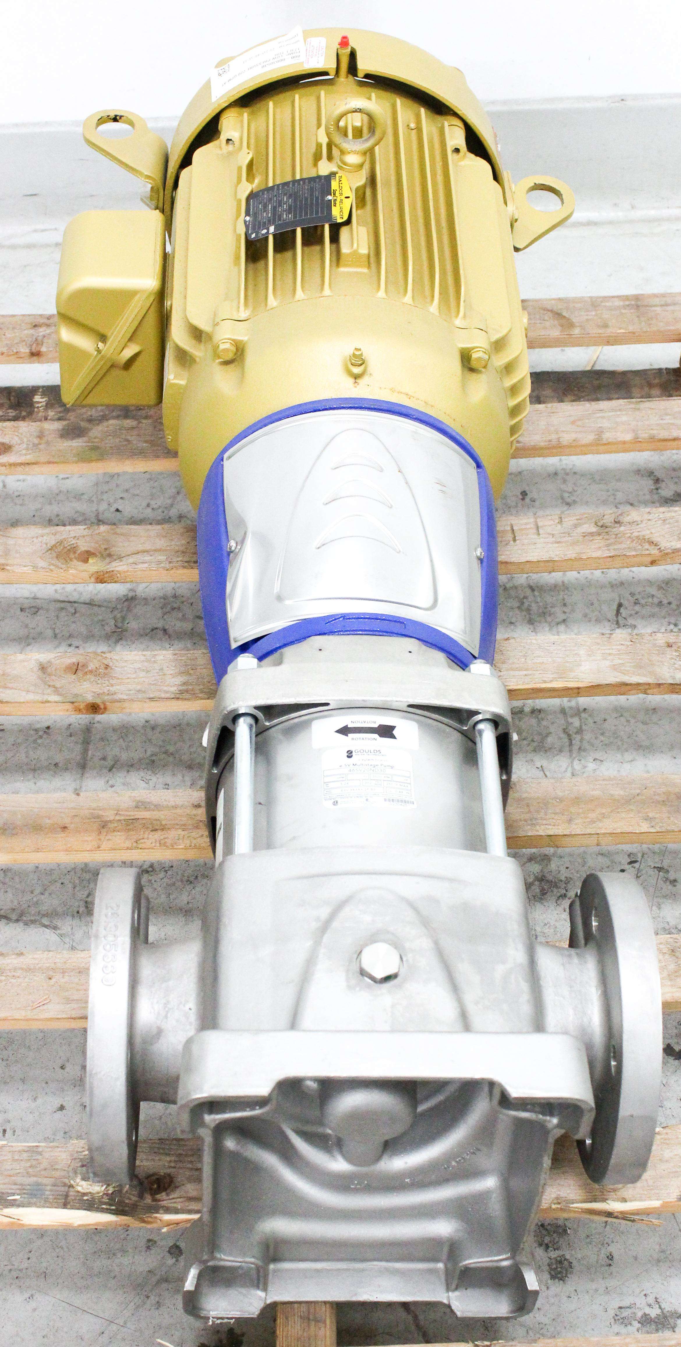 Goulds 46SV20ND30 Multistage Pump Electric Pump 240 GPM 3500 RPM Two Stage
