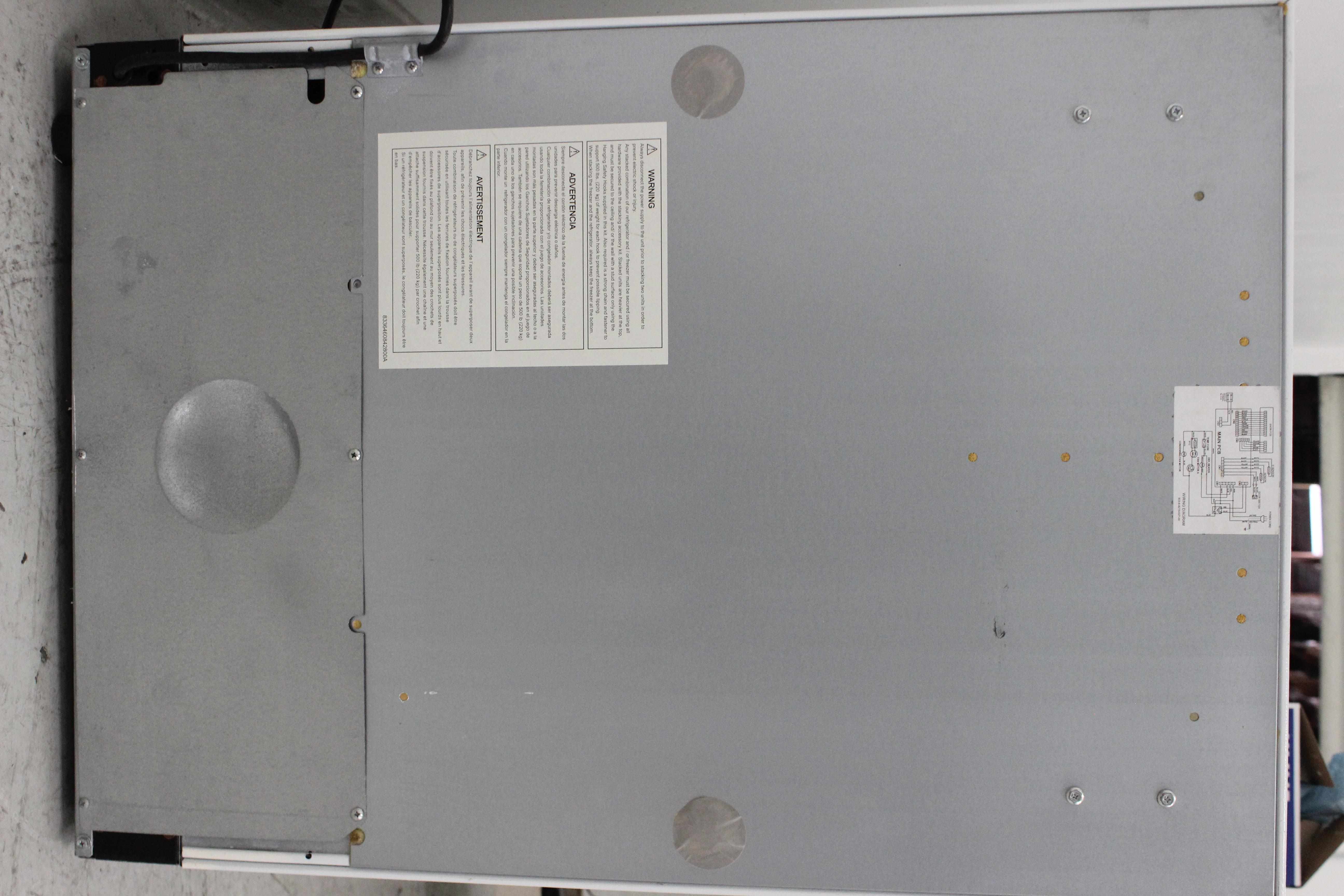 Panasonic SF-L6111W Commercial Freezer - 5.5 cu.ft. Capacity, -20C Temp Range