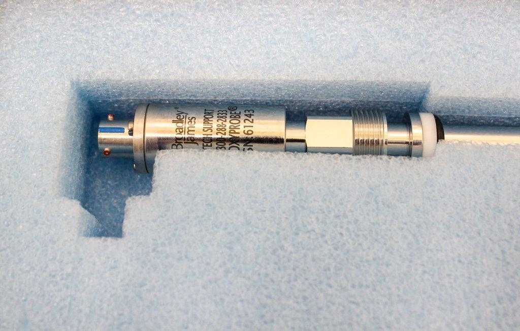 Broadley-James D540 OxyProbe II Dissolved Oxygen Sensor Autoclavable Turn-Key