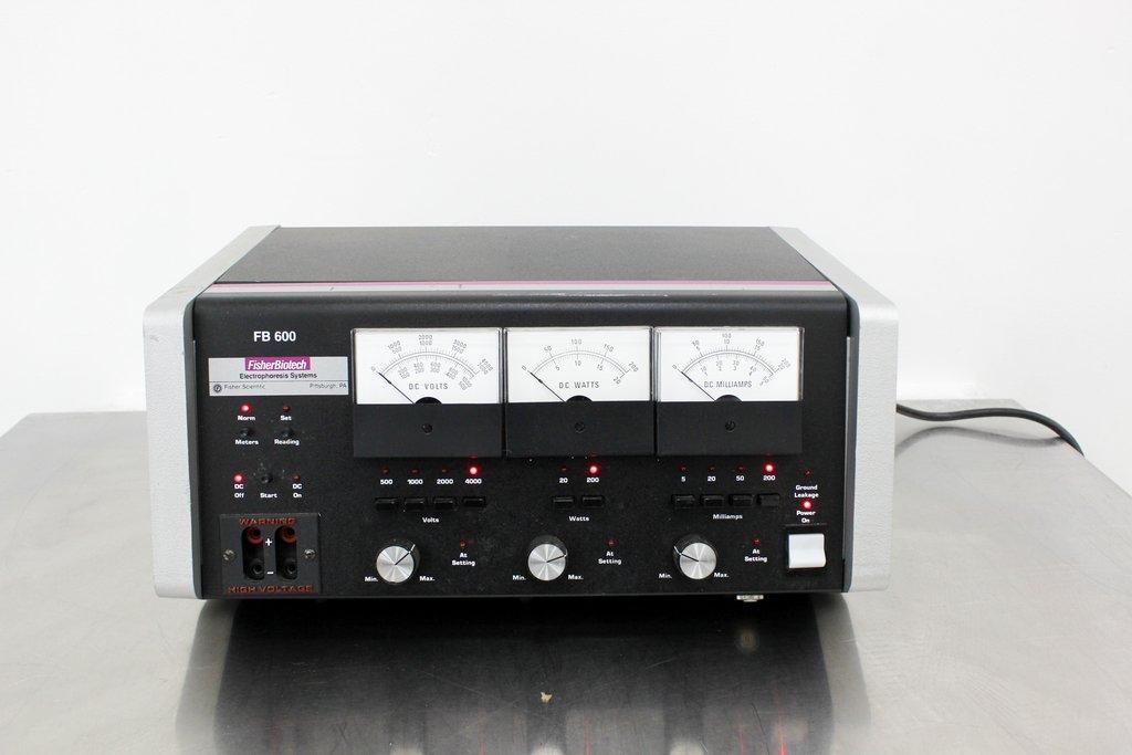 Fisher Biotech FB 600 Electrophoresis System Power Supply 4000V 200W
