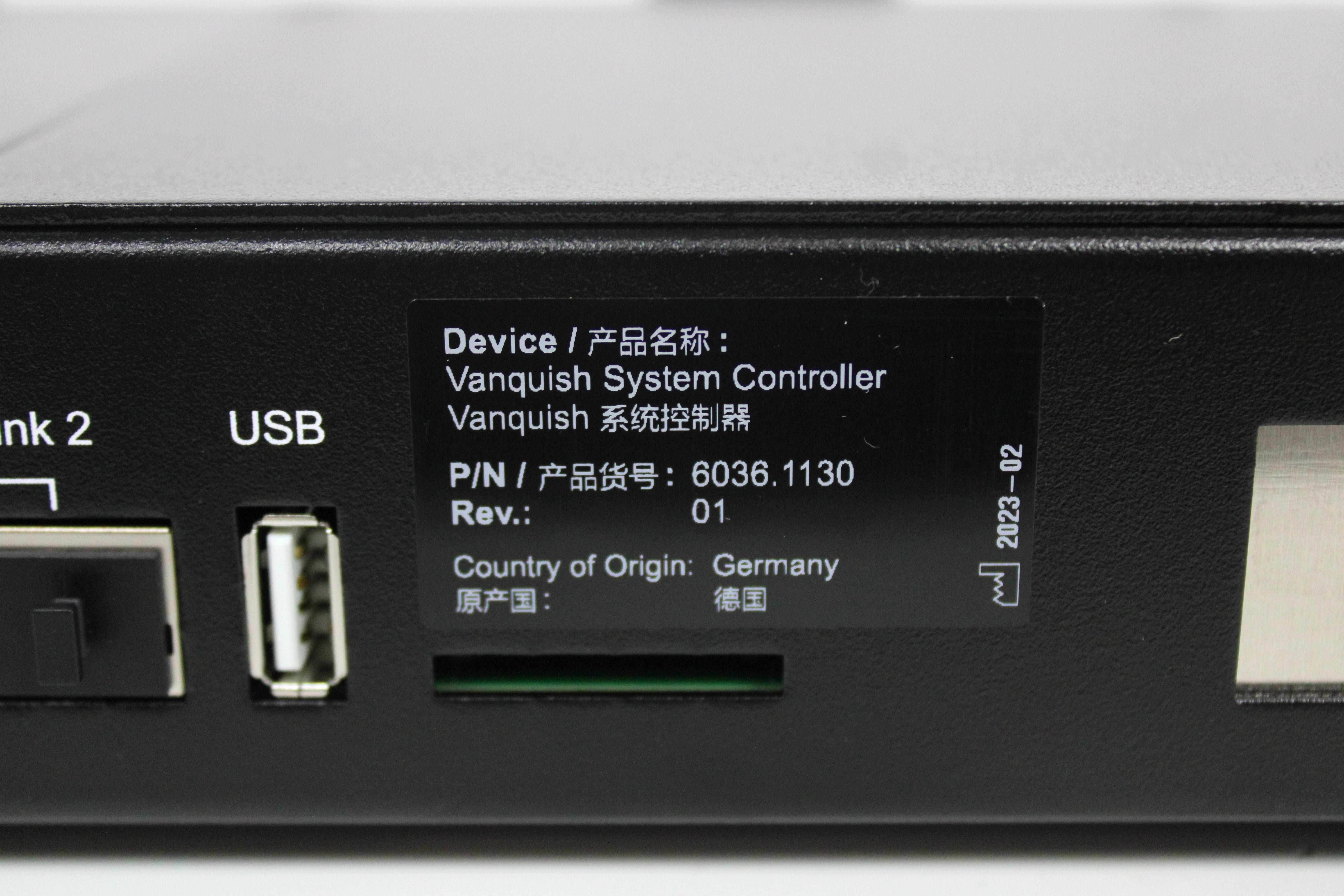 Thermo Vanquish System Controller Interface Monitoring 6036.1130 2023