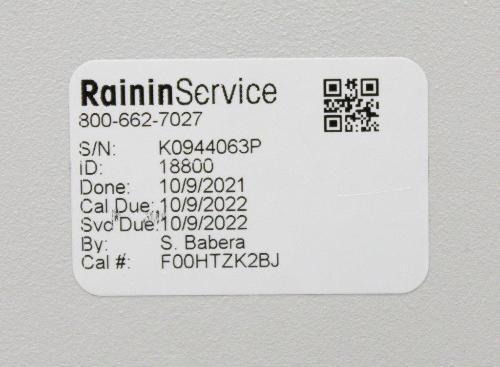 Mettler Rainin Liquidator 96 Pipettor Liquid Handling 200ul Capacity 96-Channel