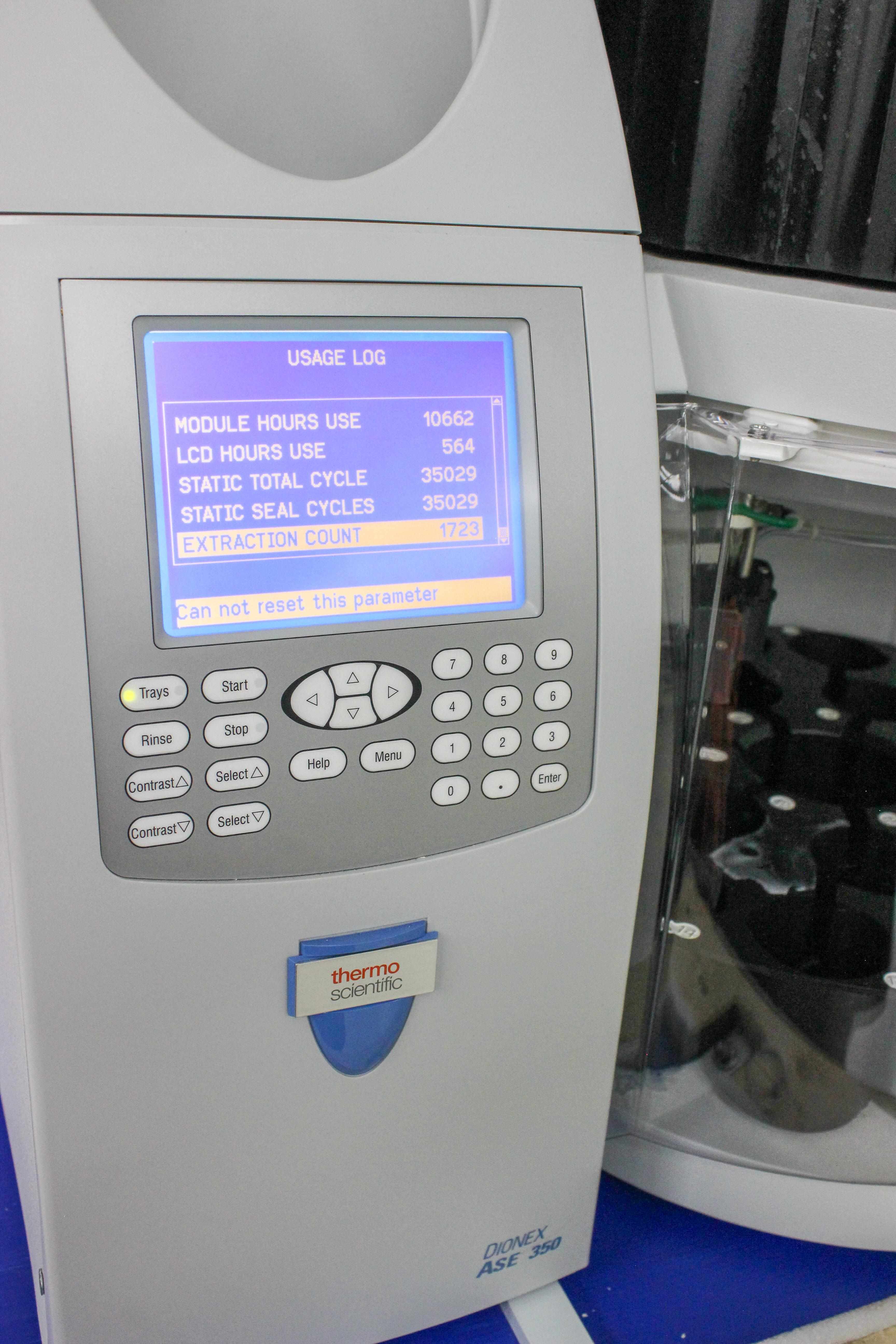 Thermo Dionex ASE 350 Solvent Extractor Accelerated pH Staying Carousel