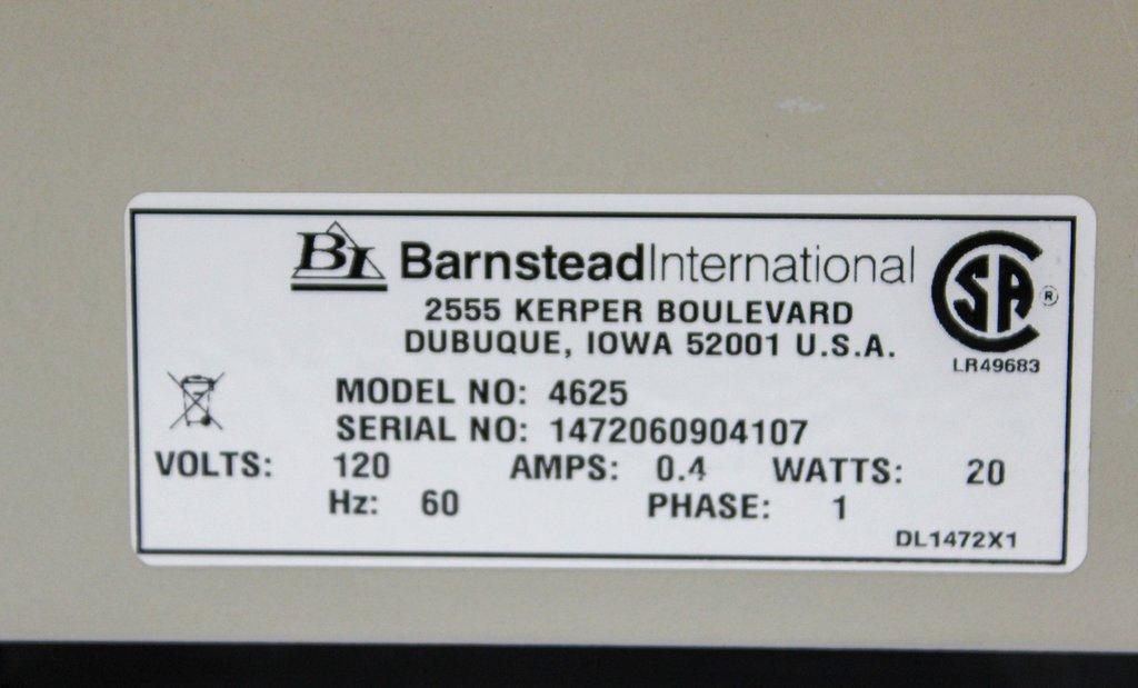 Barnstead Lab-Line 4625 Titer Shaker VG Condition Includes Power Cord