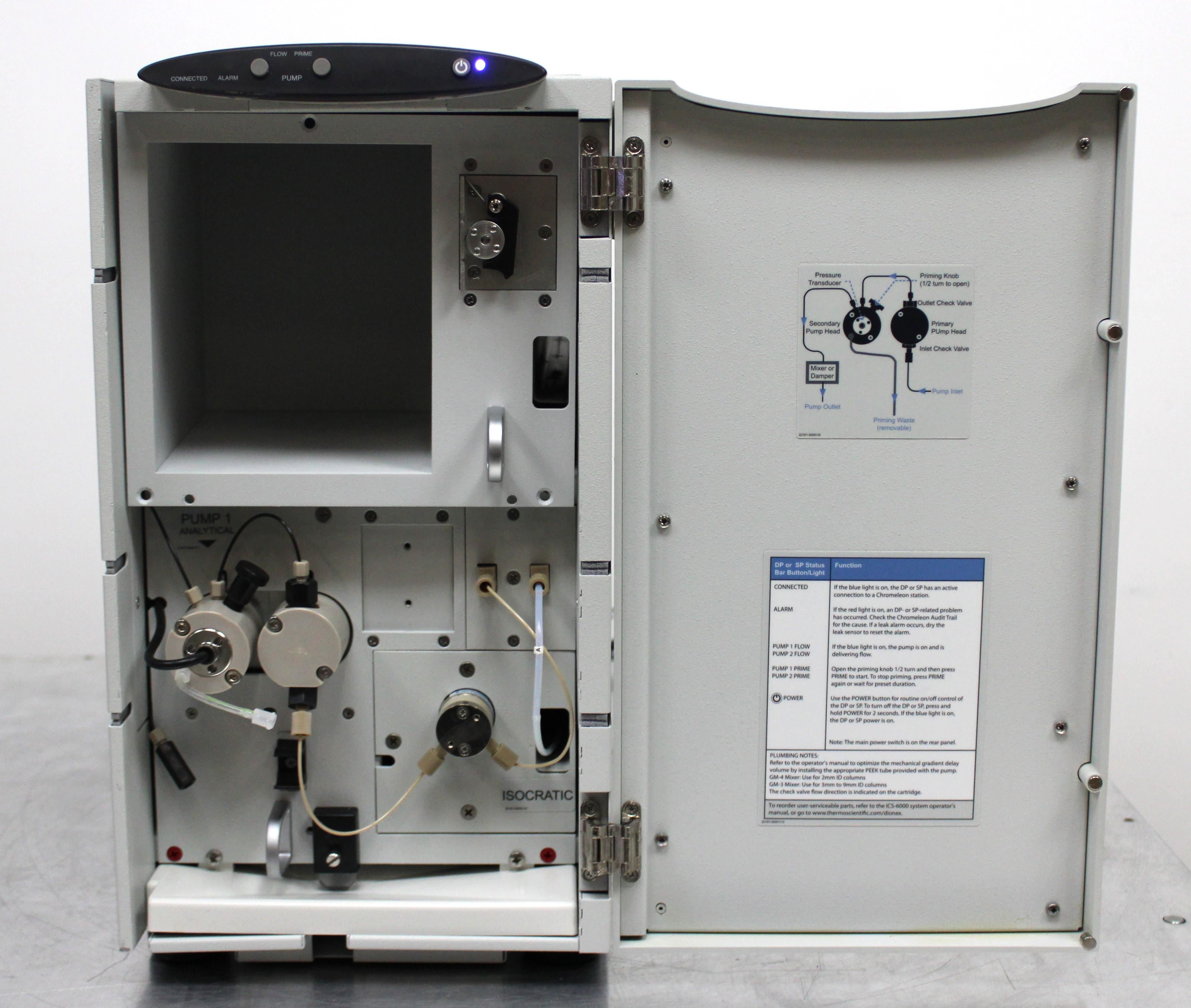 Thermo Dionex ICS-6000 DP-6 Dual Pump HPLC Integration 5000 psi