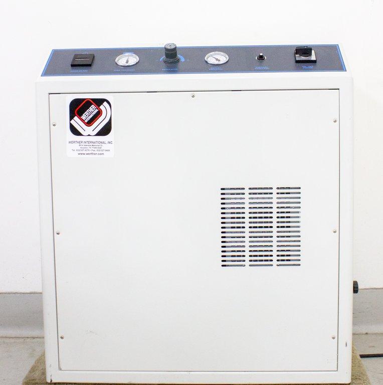 Werther International Oil-less Air Compressor 2/50/379 w/ Silencing Cabinet
