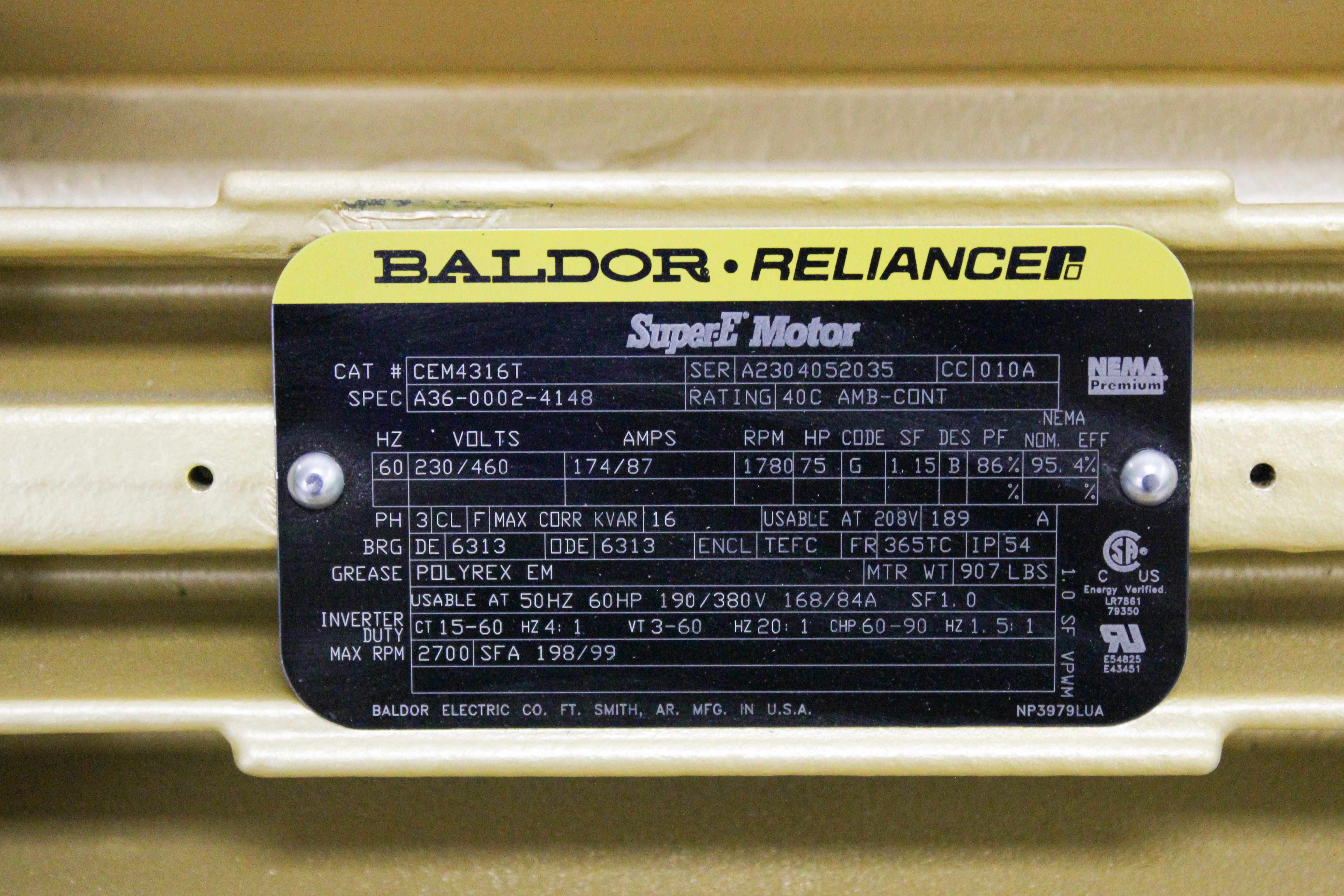 CorcoranPumps 6000D Centrifugal Pump Clean 1100 GPM 75 HP 1780 RPM Inverter