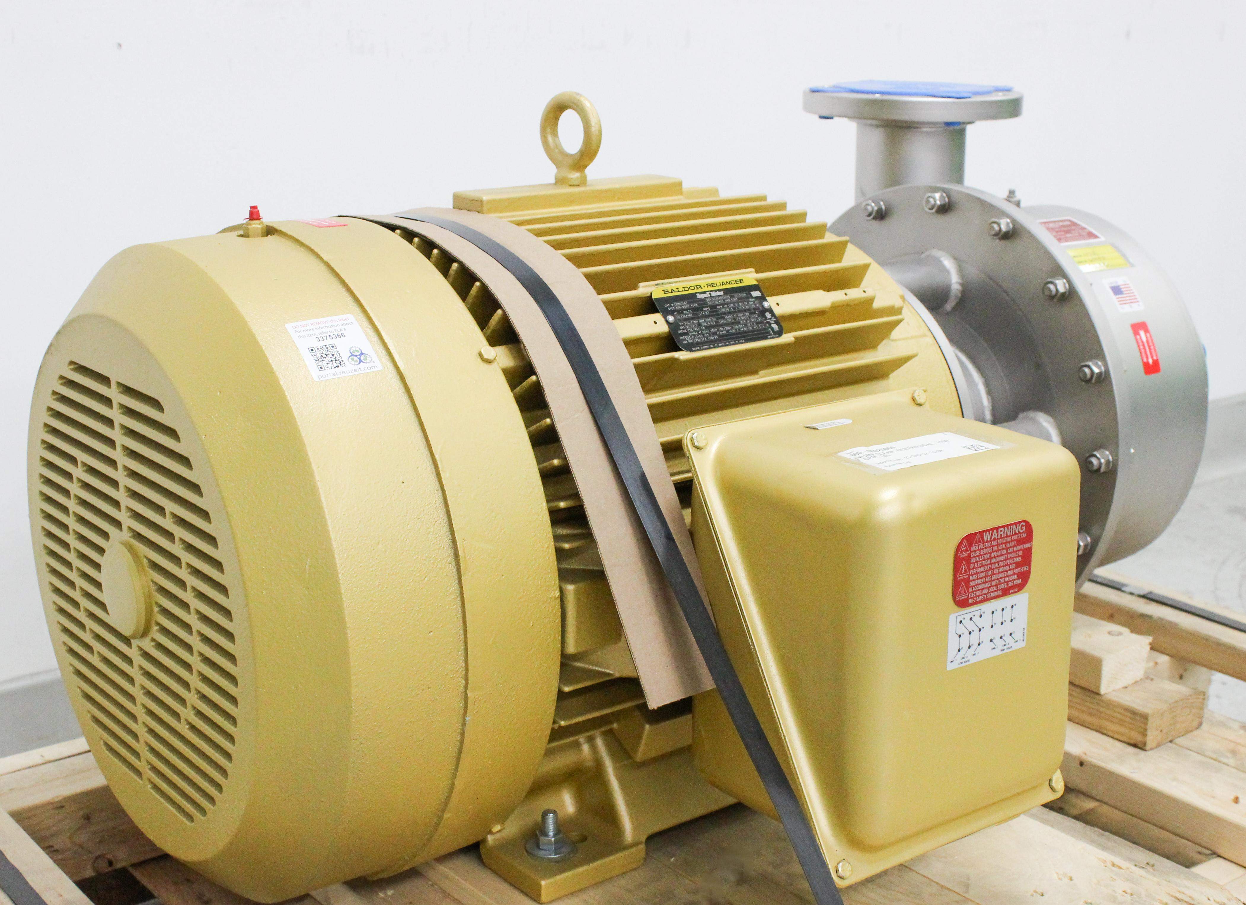 CorcoranPumps 6000D Centrifugal Pump Clean 1100 GPM 75 HP 1780 RPM Inverter