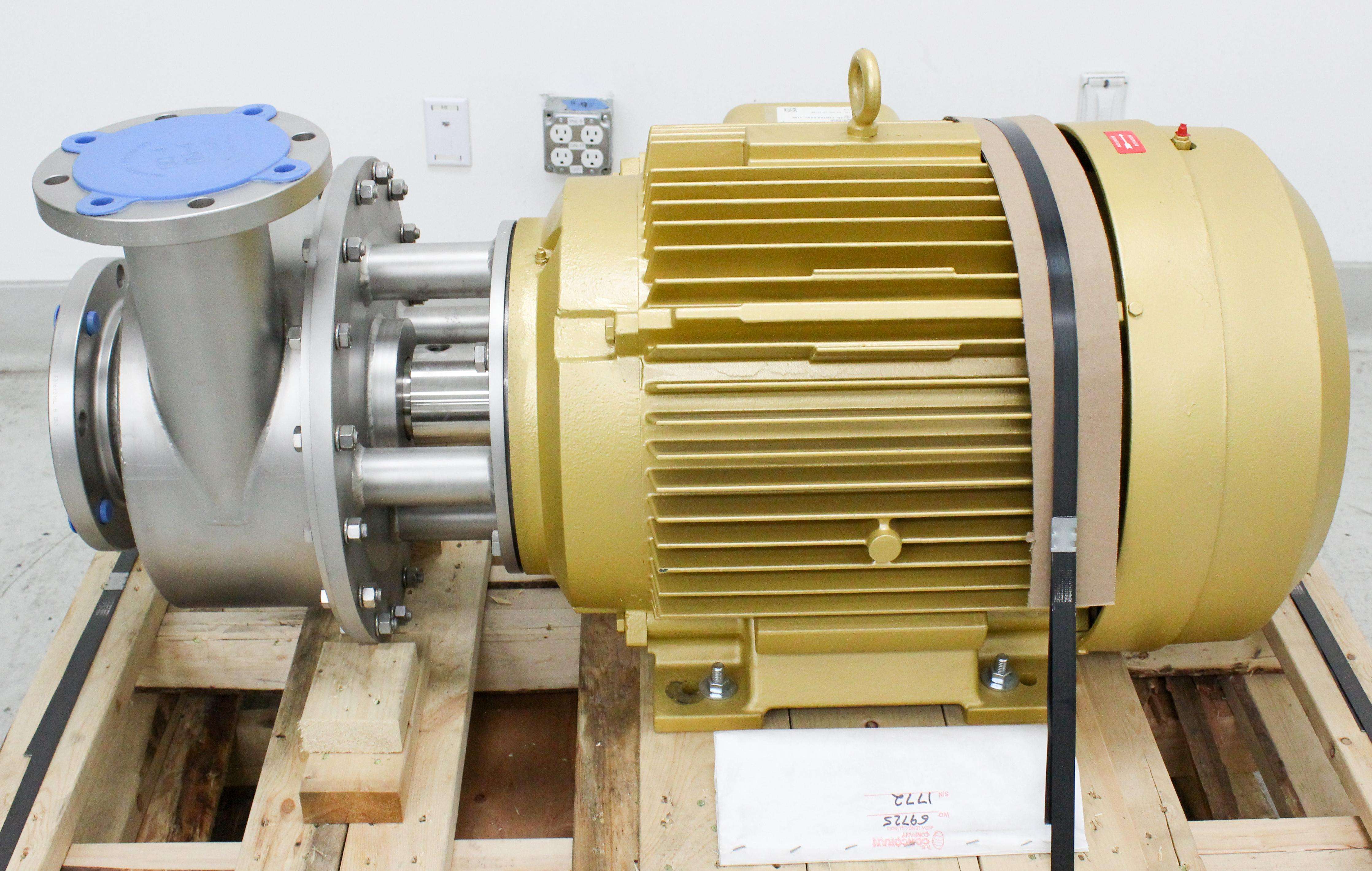 CorcoranPumps 6000D Centrifugal Pump Clean 1100 GPM 75 HP 1780 RPM Inverter