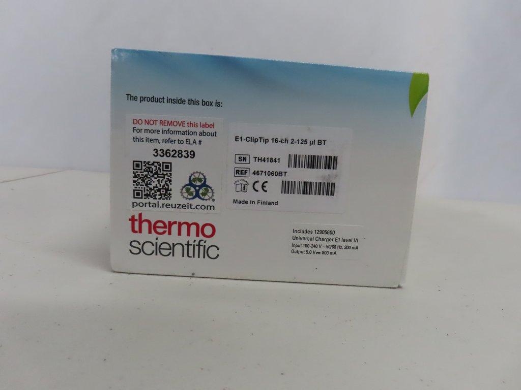 Thermo Scientific E1-ClipTip 16-ch Pipettor 2-125 uL BT 16-Channel