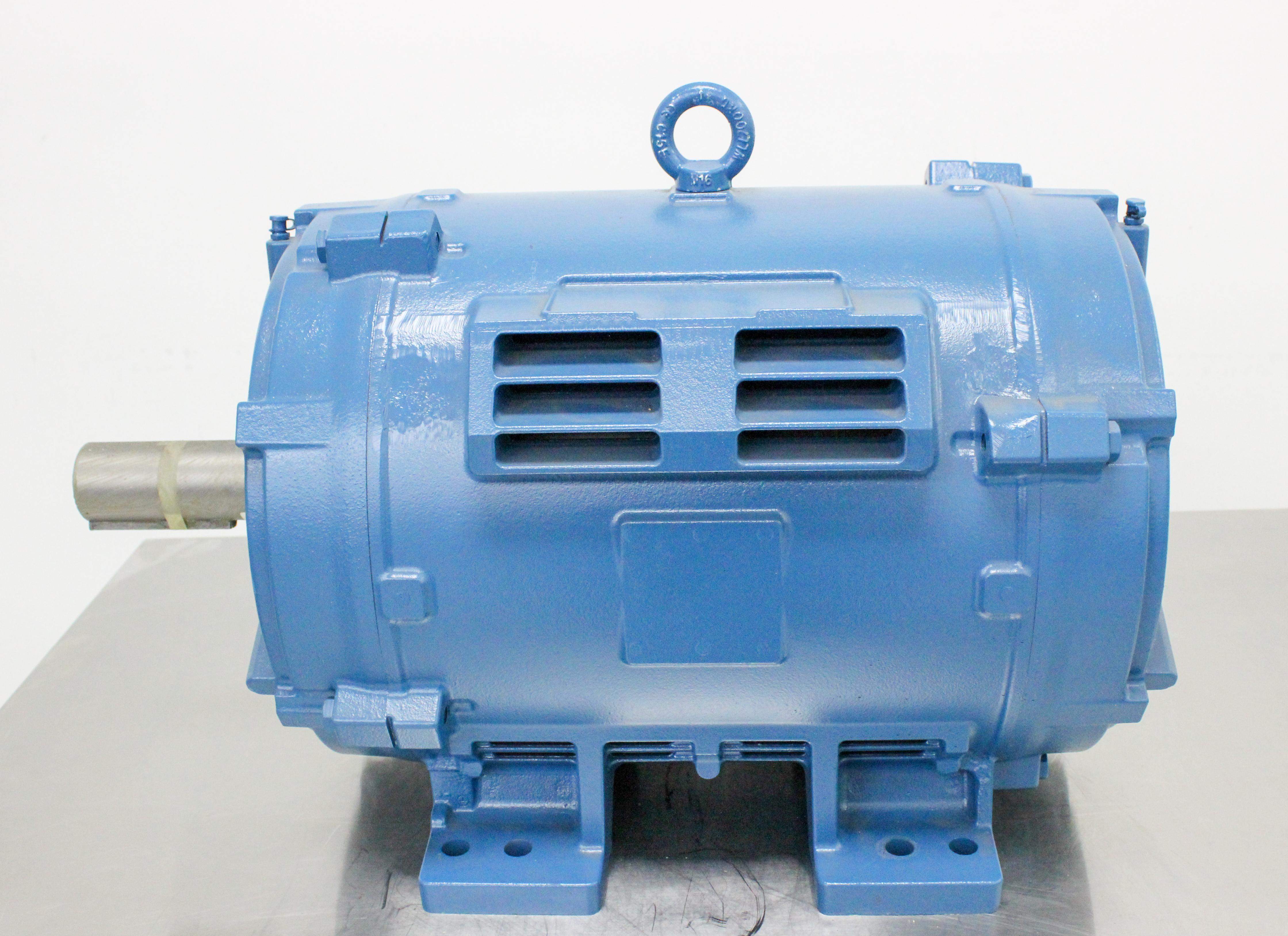 WEG W40 NEMA Premium Efficiency Motor 50 HP Foot-Mounted IP23 Cast Iron