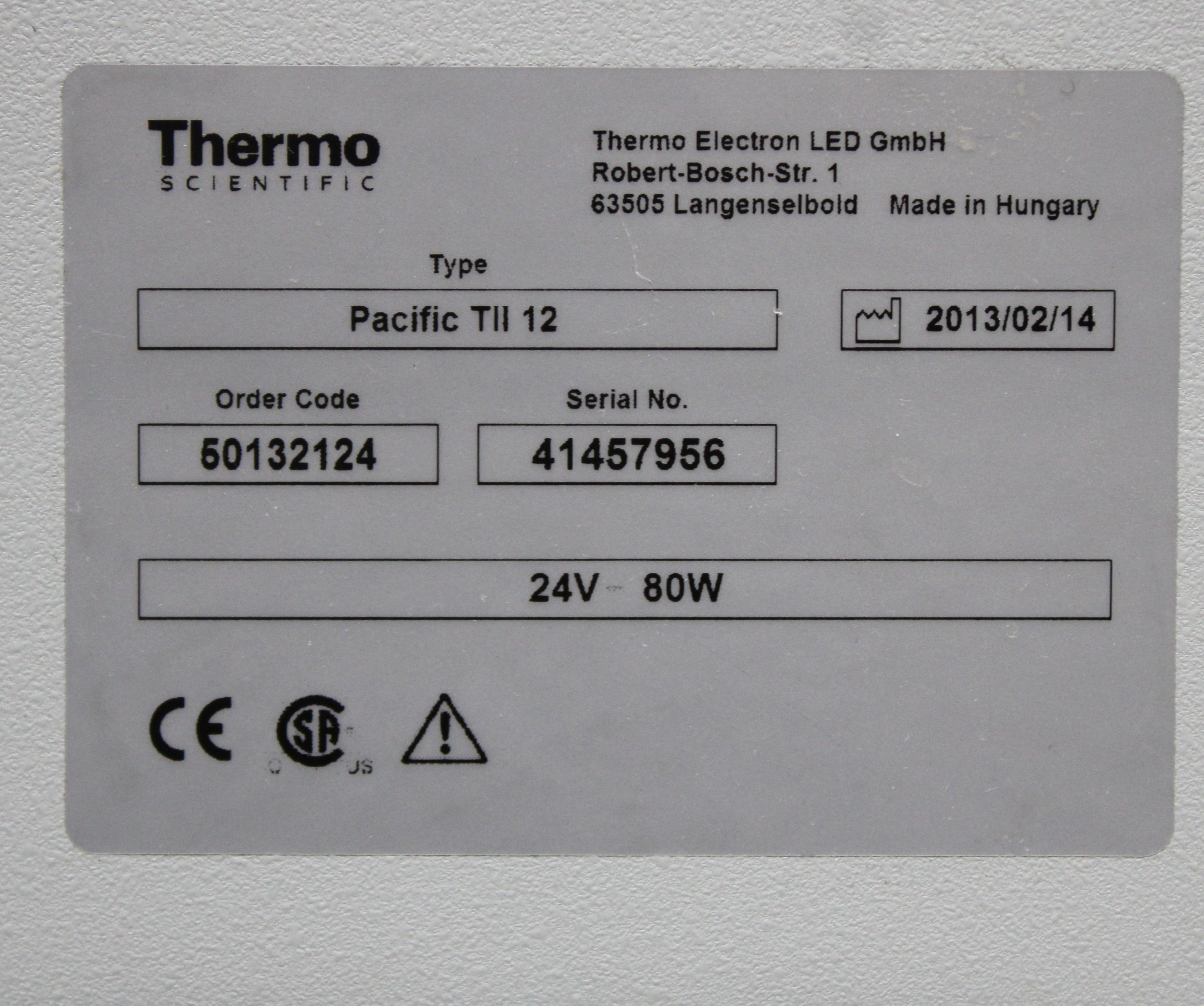 Thermo Barnstead Pacific TII Water Purification 12L/hr System High Purity Type 2