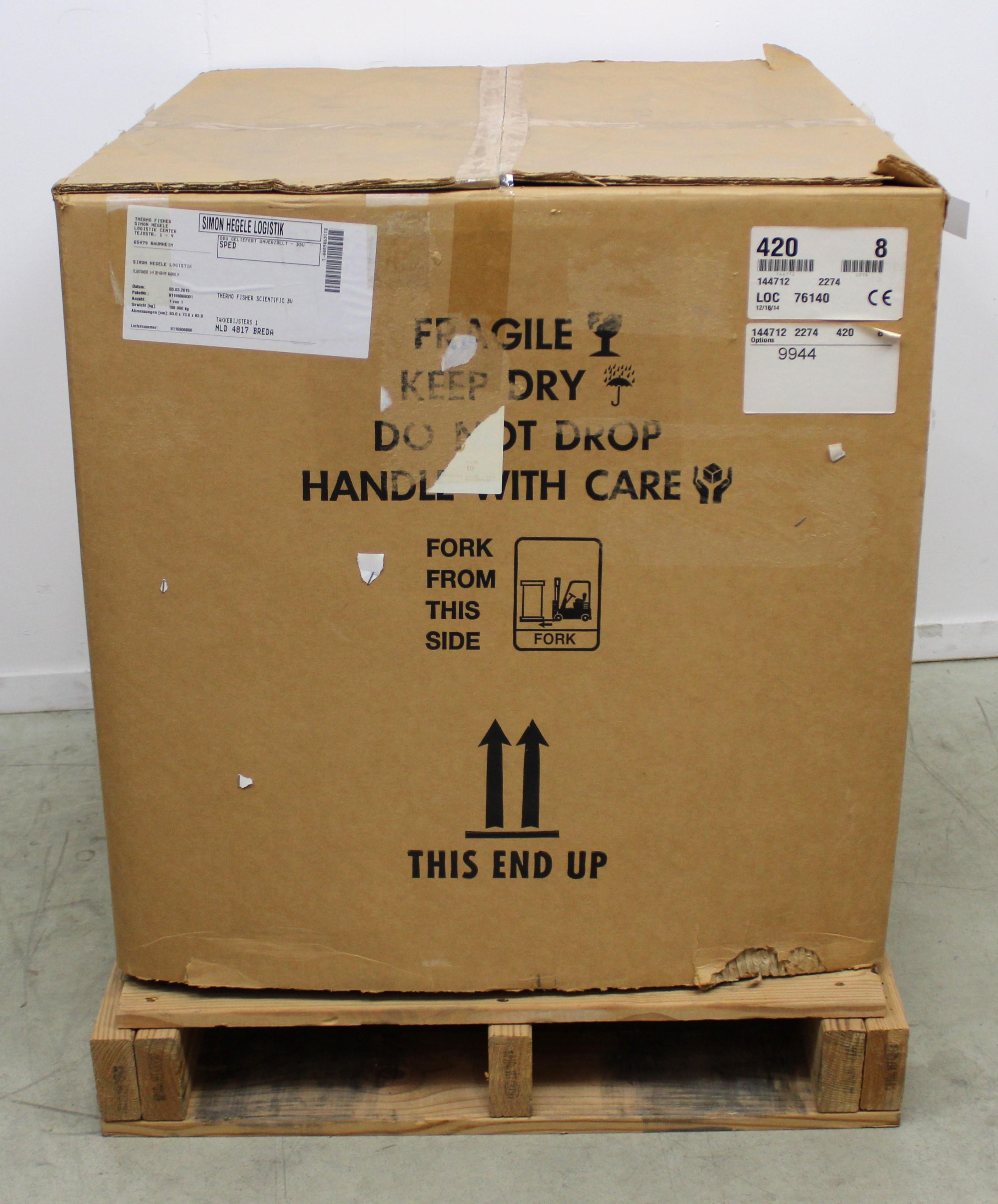 Thermo MaxQ 4000 Incubator Shaker 15-500 RPM 220/240V 6x2L Benchtop Lab