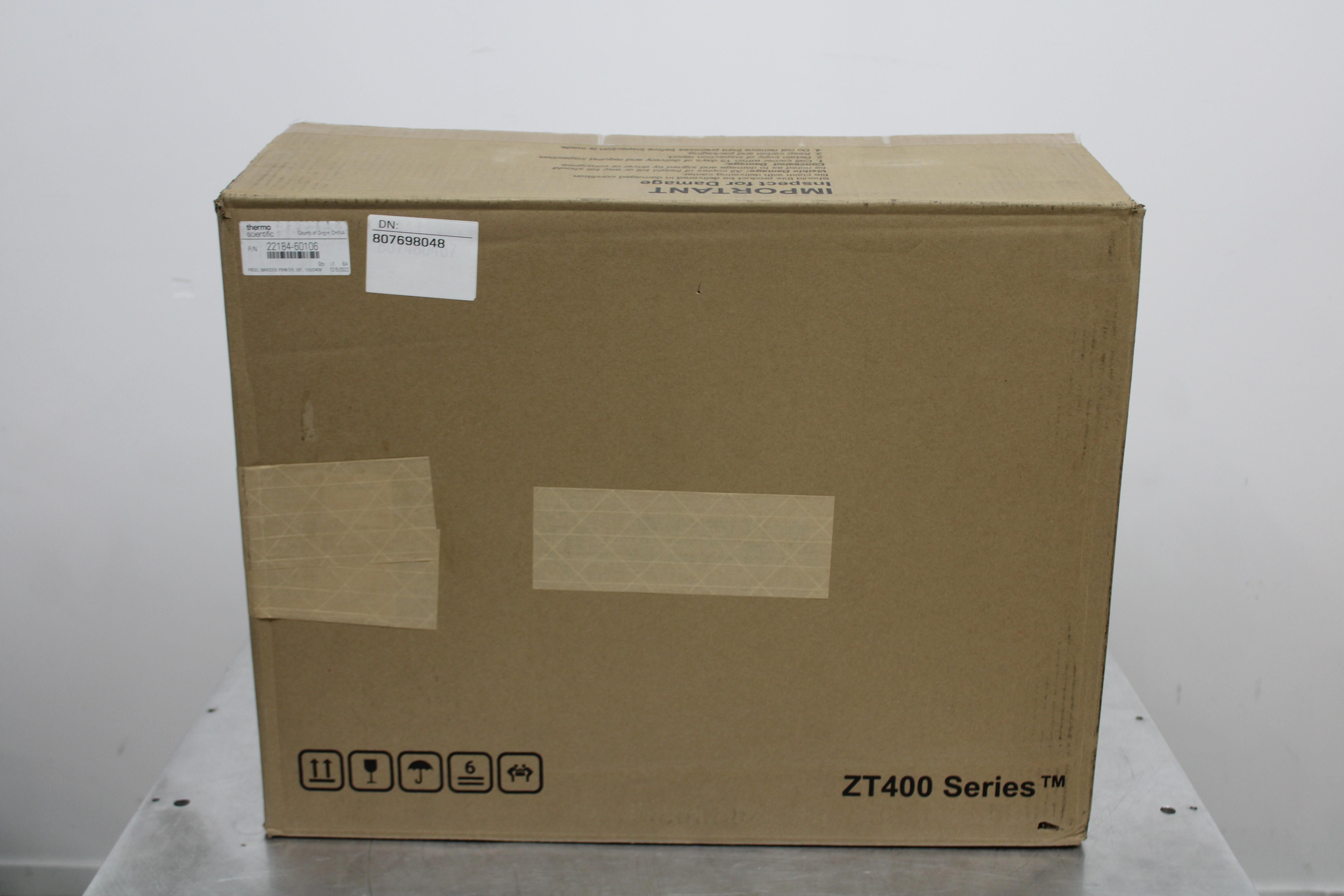 Zebra ZT411CN Label Printer 203 dpi USB Ethernet Bluetooth 4 Inch Speed