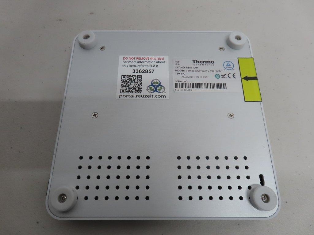 Thermo 88871001 Drybath S Dry Bath/Heat Block, Compact, Near New, 15L Capacity