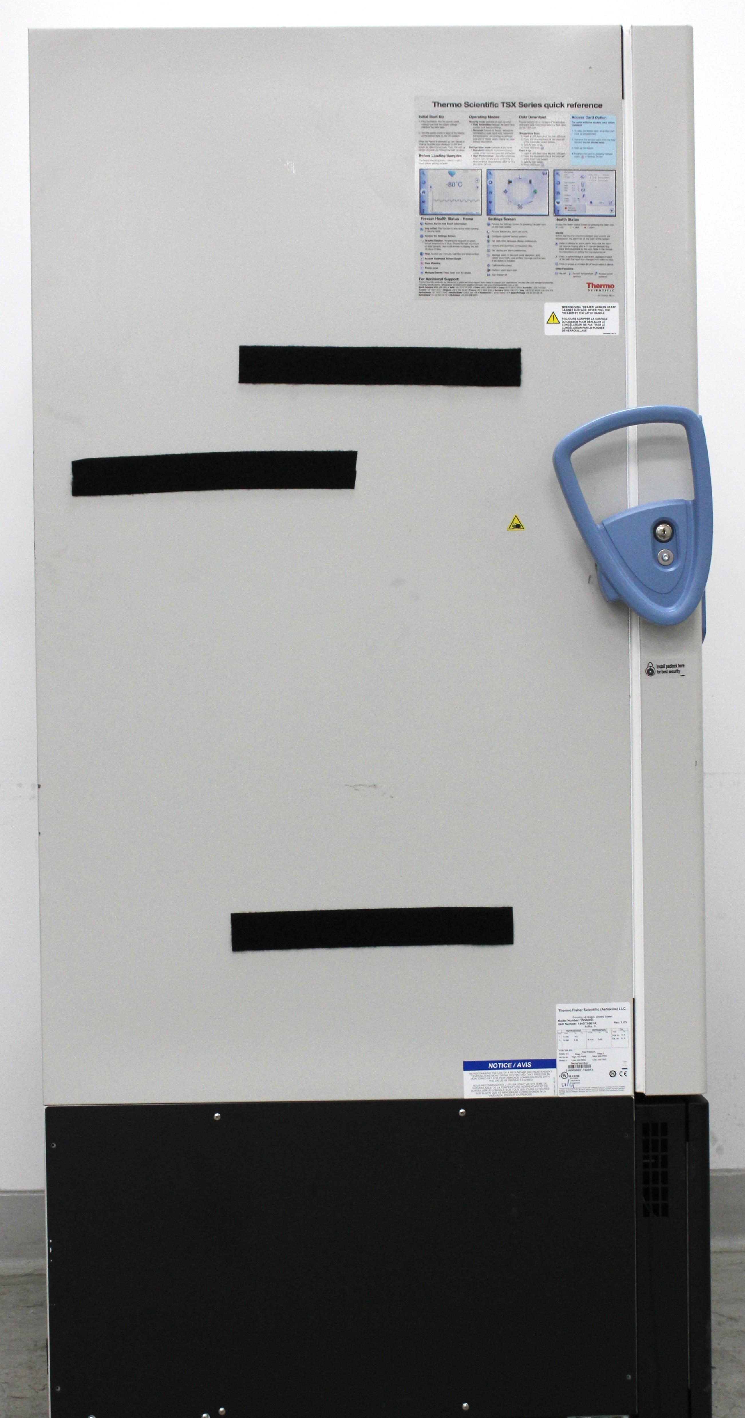 Thermo Scientific TSX600D Ultra-Low -80C Freezer with V-Drive 815L Capacity