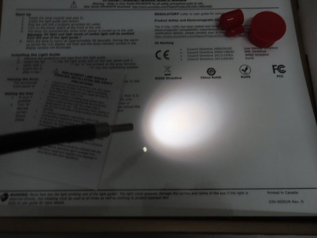 Lumen X-Cite 120Q Microscope Illuminator Near New Condition Functional