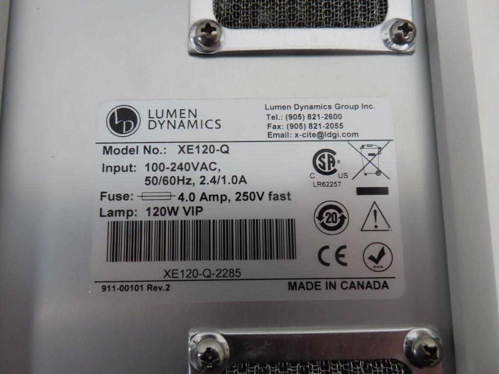 Lumen X-Cite Series 120Q Microscope Illuminator Near New Excellent Condition