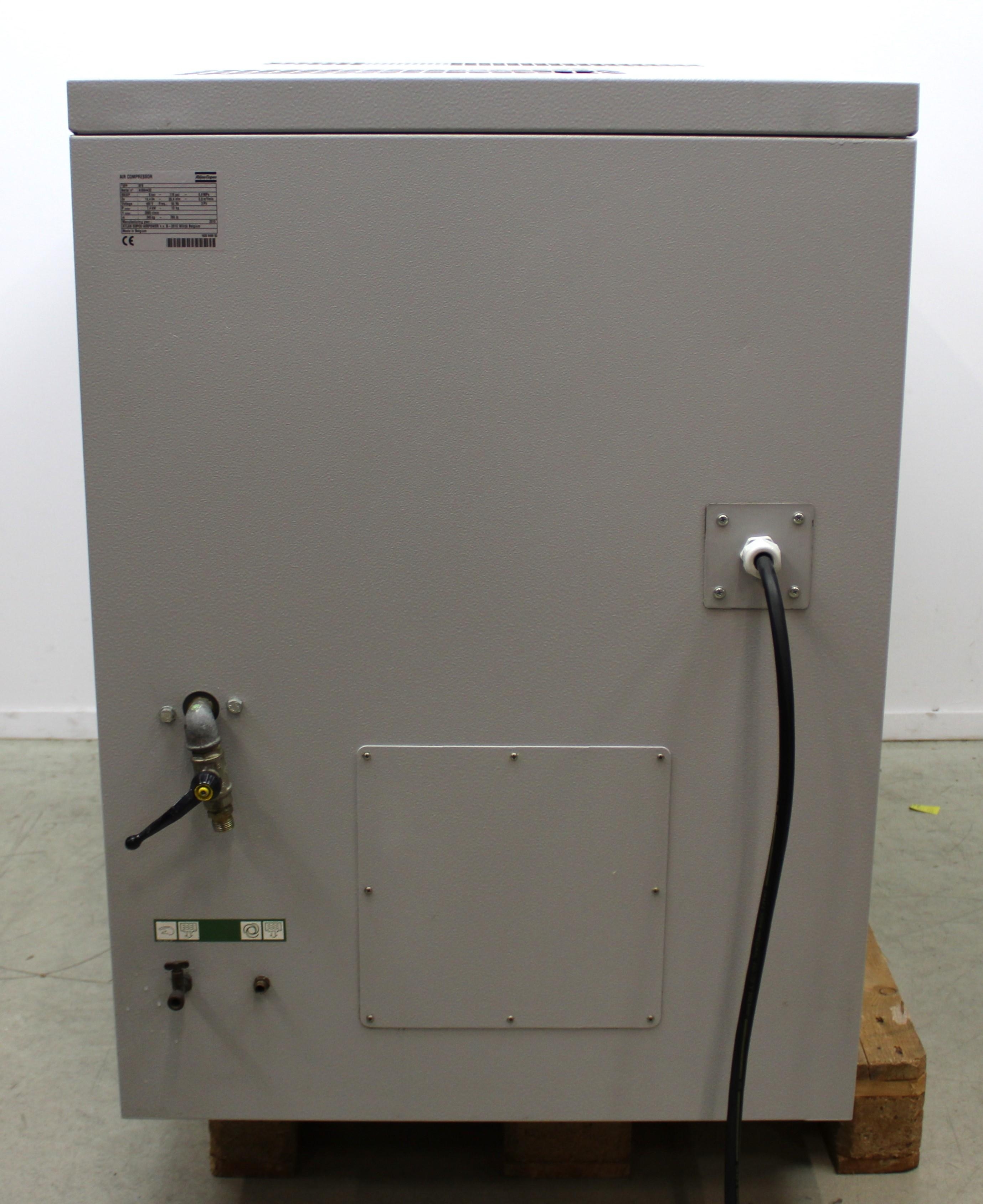 Atlas Copco SF8 Air Compressor Oilless 400V Dust Elimination Belgium