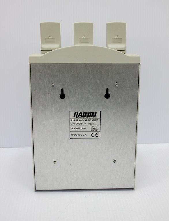 Rainin E3 Charge Stand 3 Digital Pipettes 200-2000ul & 100-1000ul Very Good