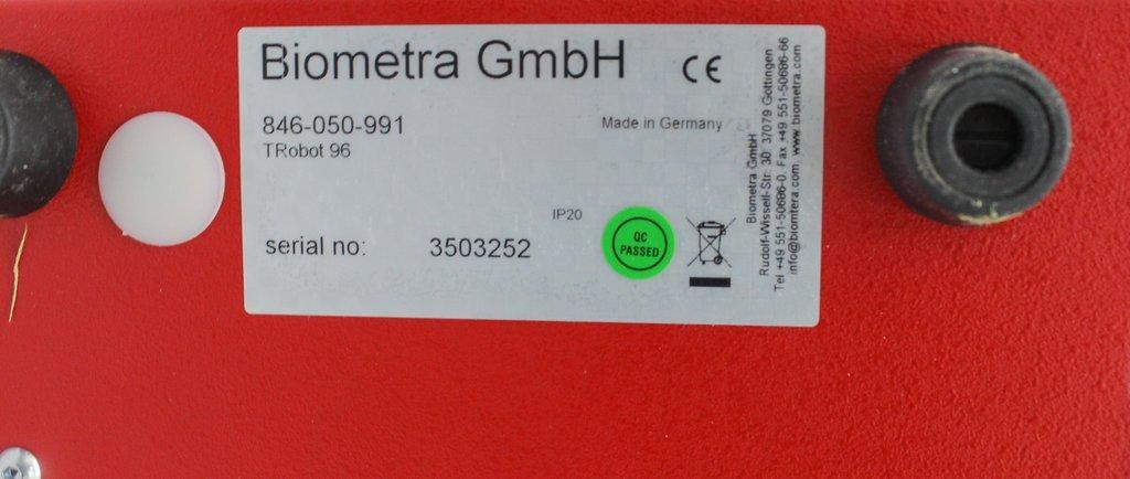 Biometra TRobot 96 Thermal Cycler Controller Unit 96-Well for PCR Analysis