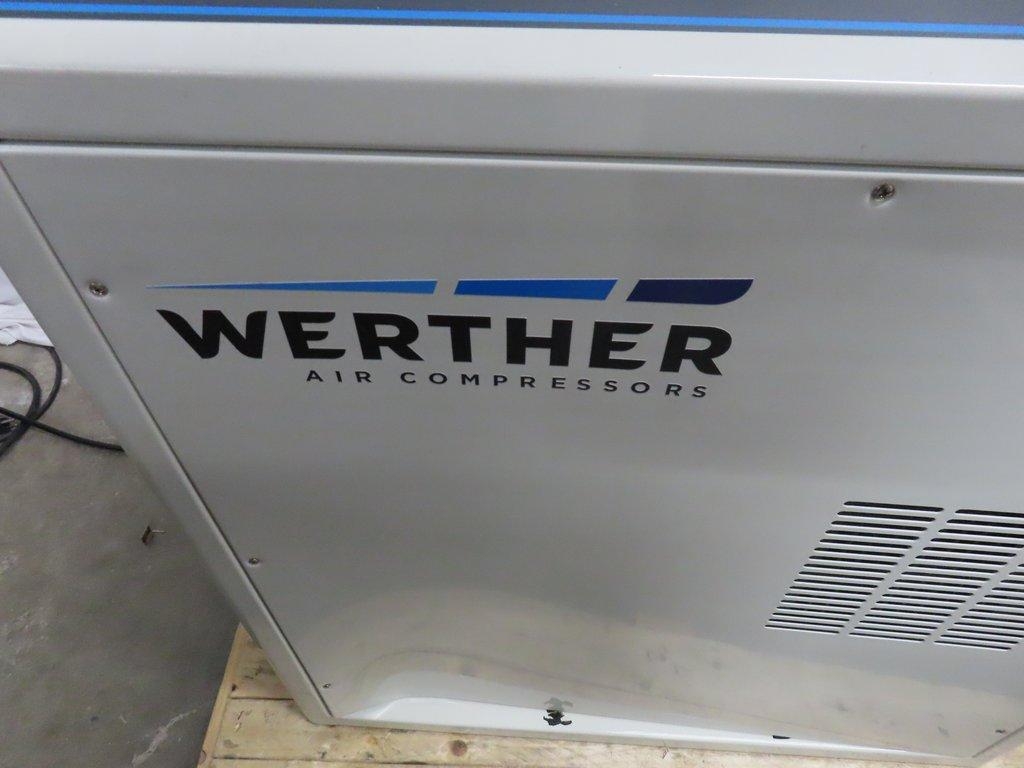 Werther 2/50/379D Air Compressor with Good Functionality and Cosmetic Wear