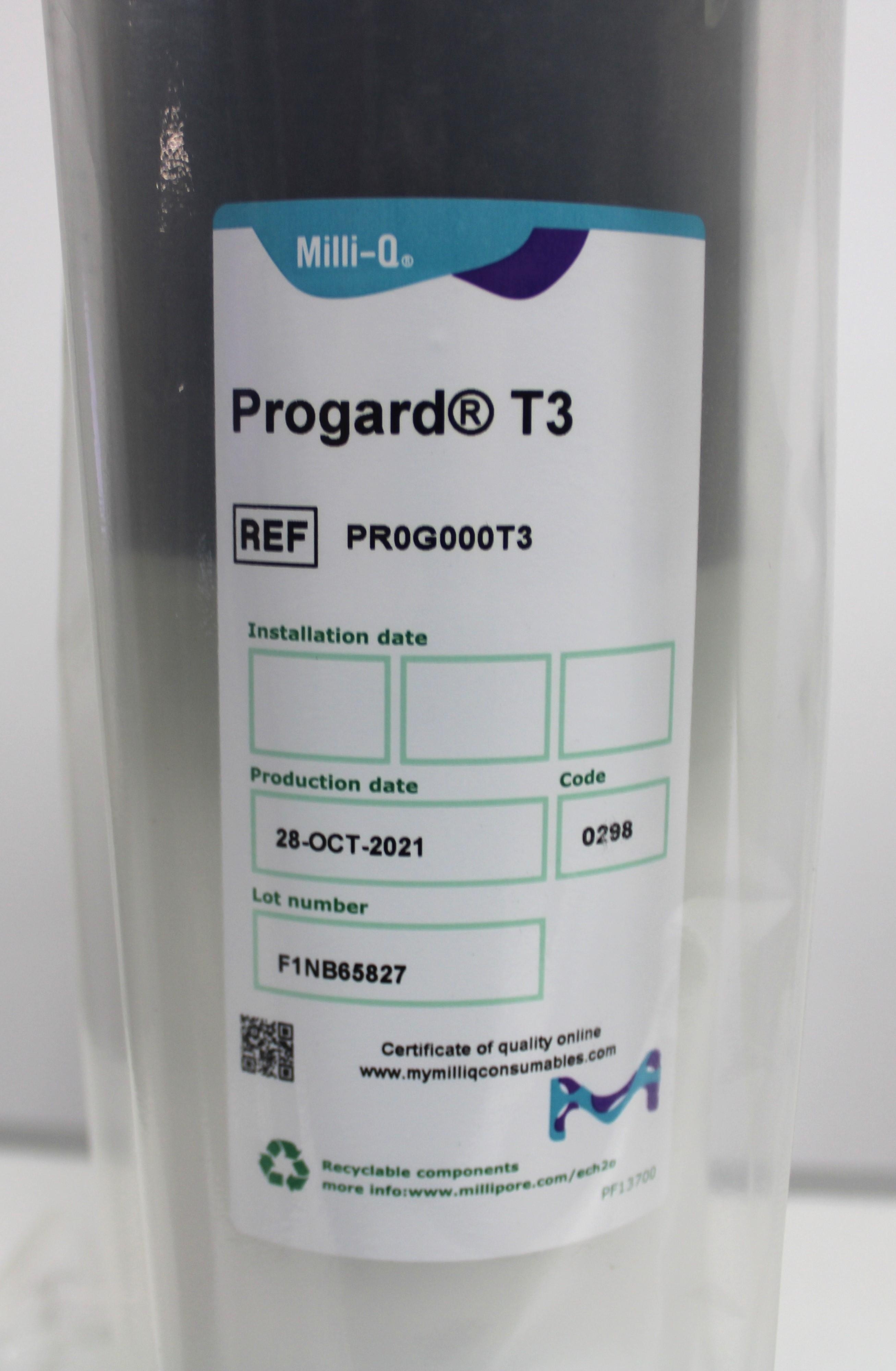 Millipore PR0G000T3 Progard T3 Pretreatment Pack Water Purification Accessory