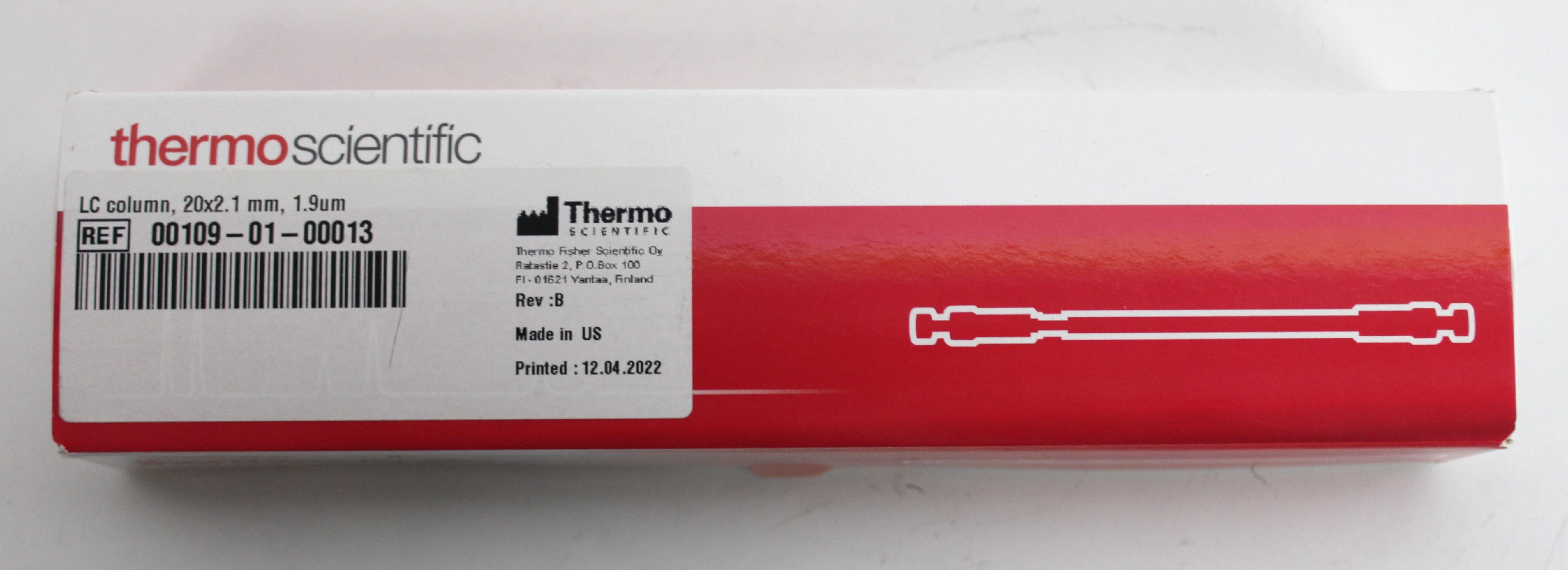 Thermo Hypersil GOLD aQ Column Chromatography 2.1mm Column 2022 Unused
