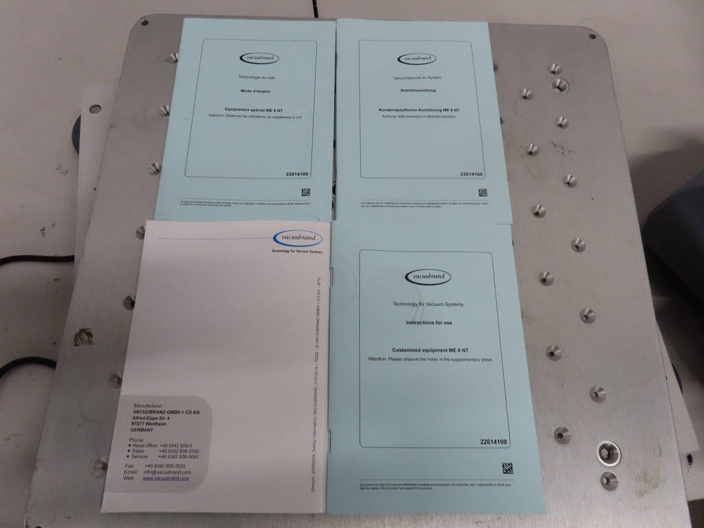 Vacuubrand 22614100 Vacuum Pump Low Noise High Efficiency Operation