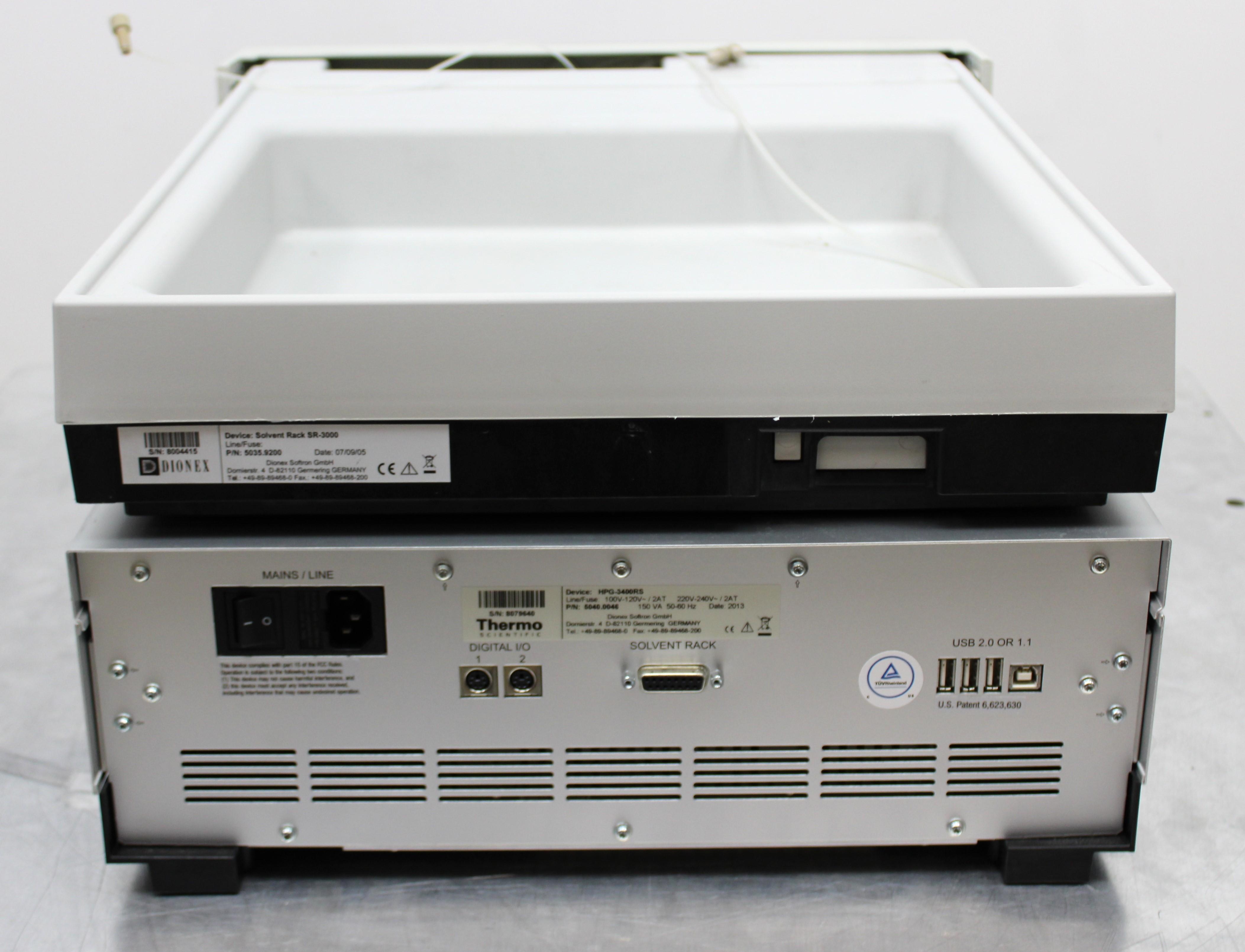 Thermo UltiMate 3000 HPG-3400RS Pump HPLC Binary Rapid Separation System